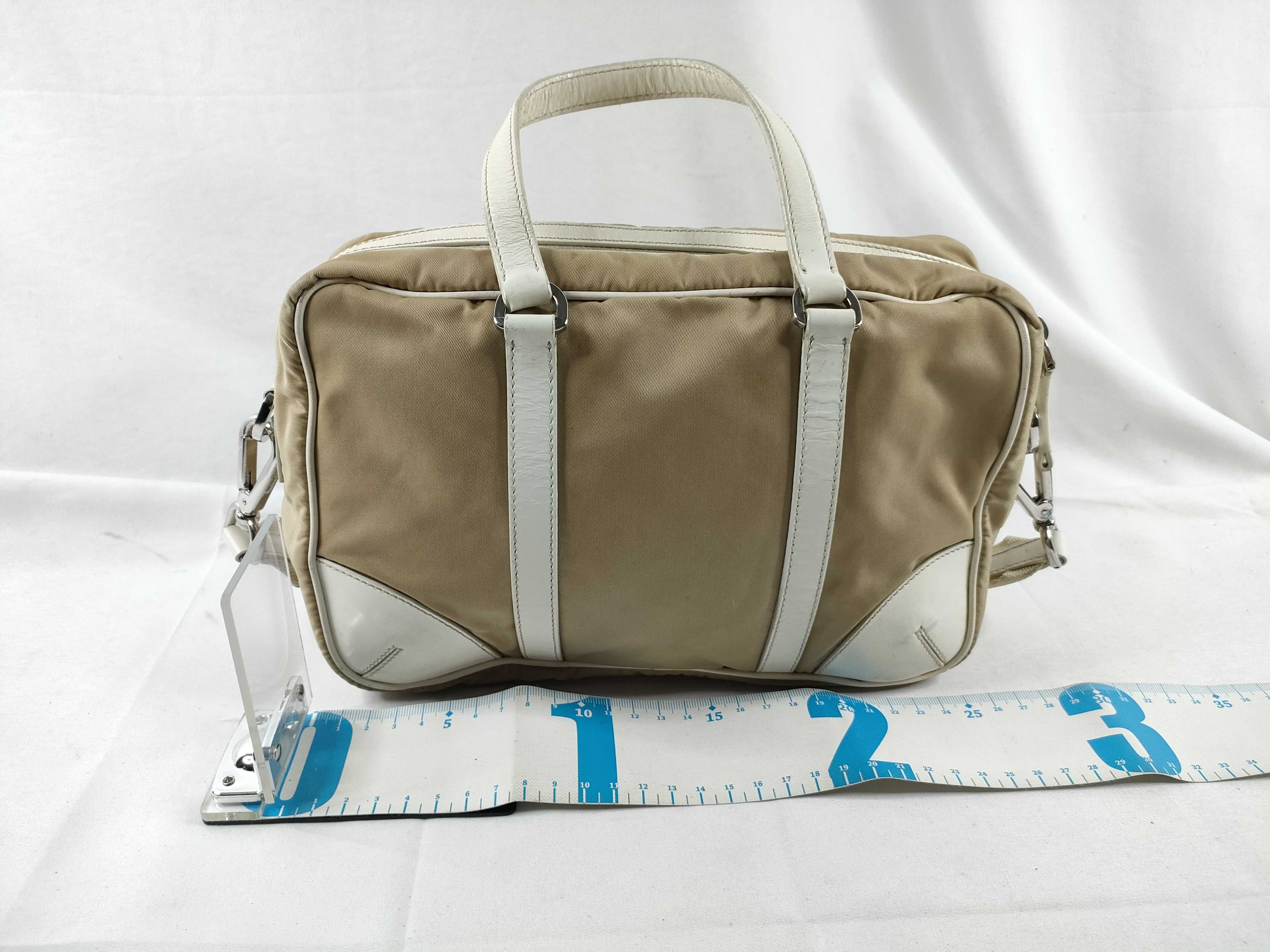 2-way beige strap handbag — view 2