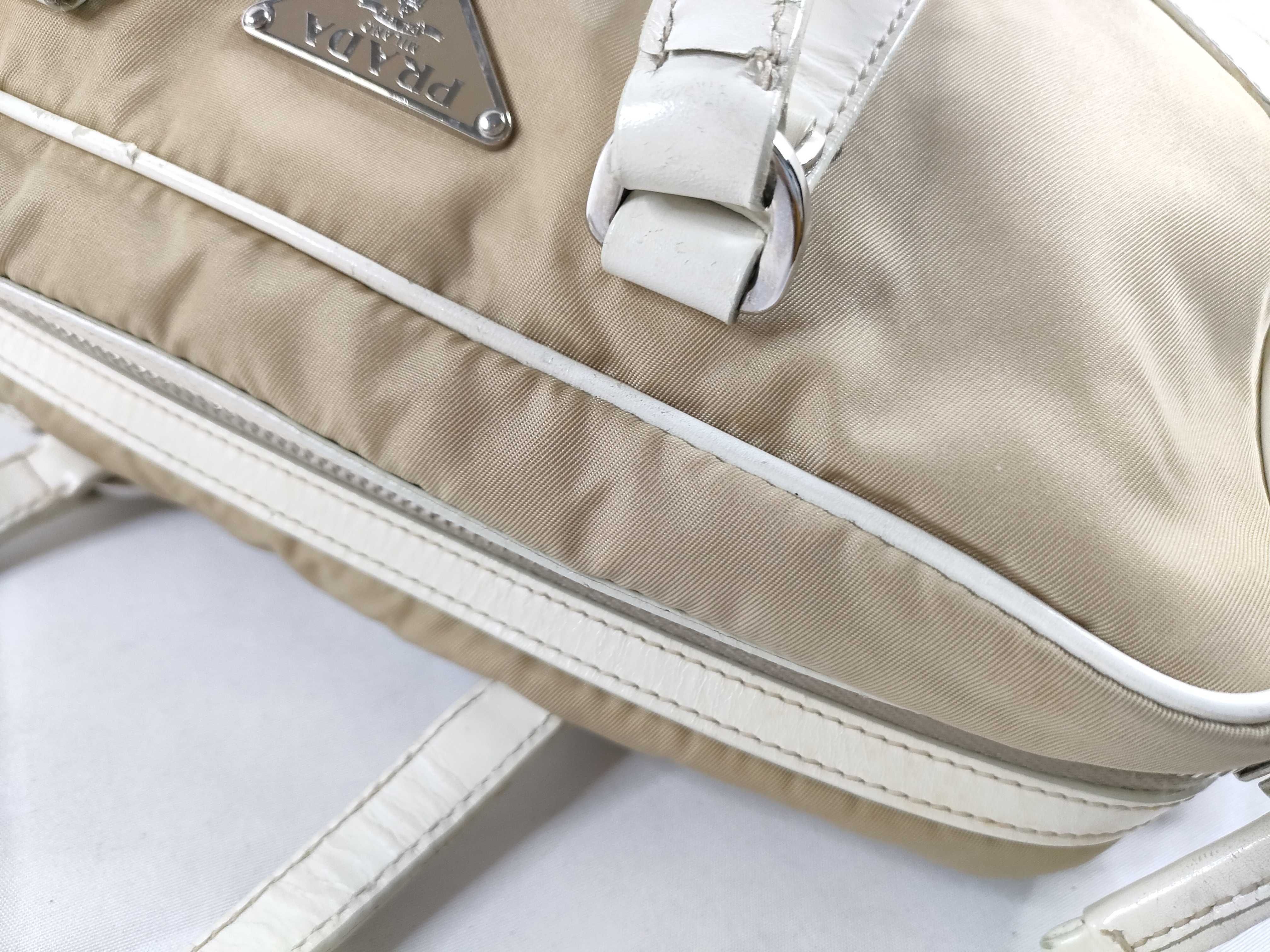 2-way beige strap handbag — view 8