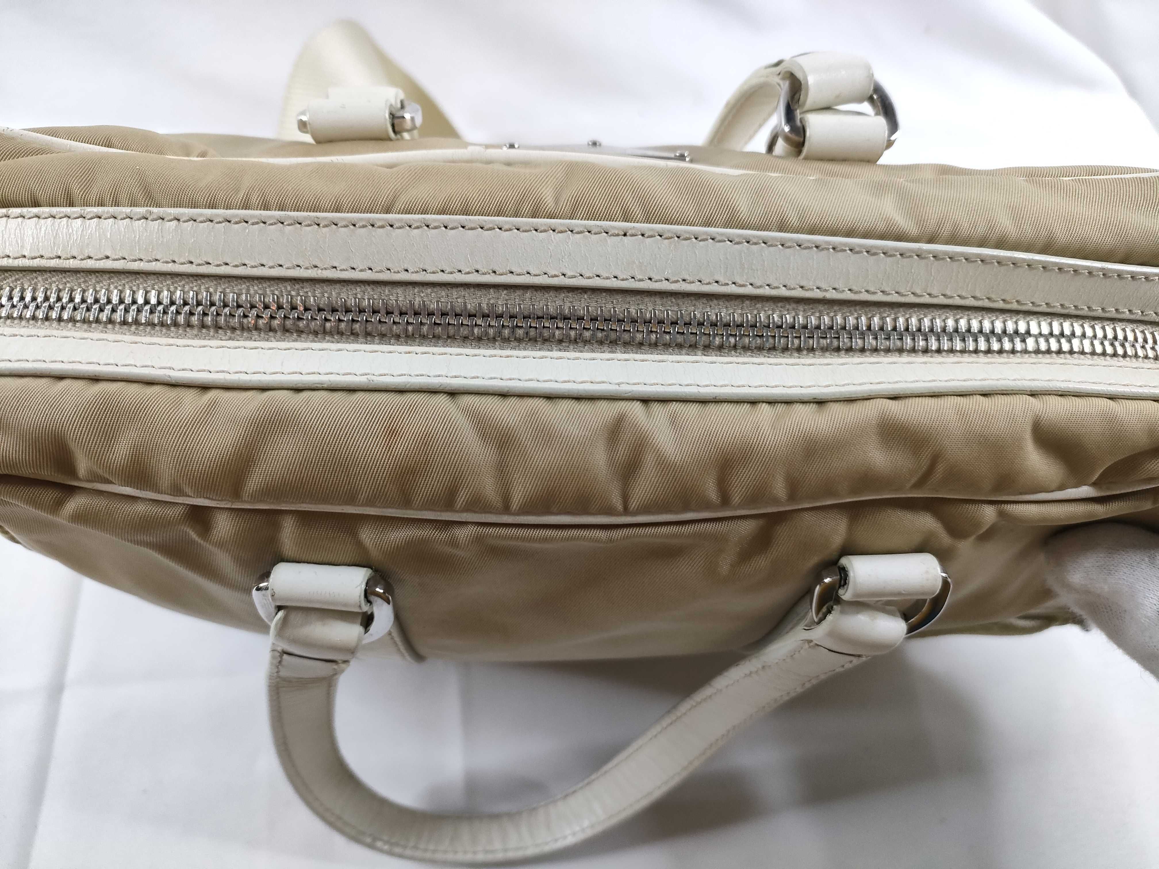 2-way beige strap handbag — view 9