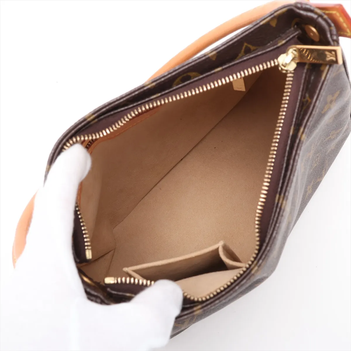 Monogram Looping MM M51146 SD0013 Brown — view 7
