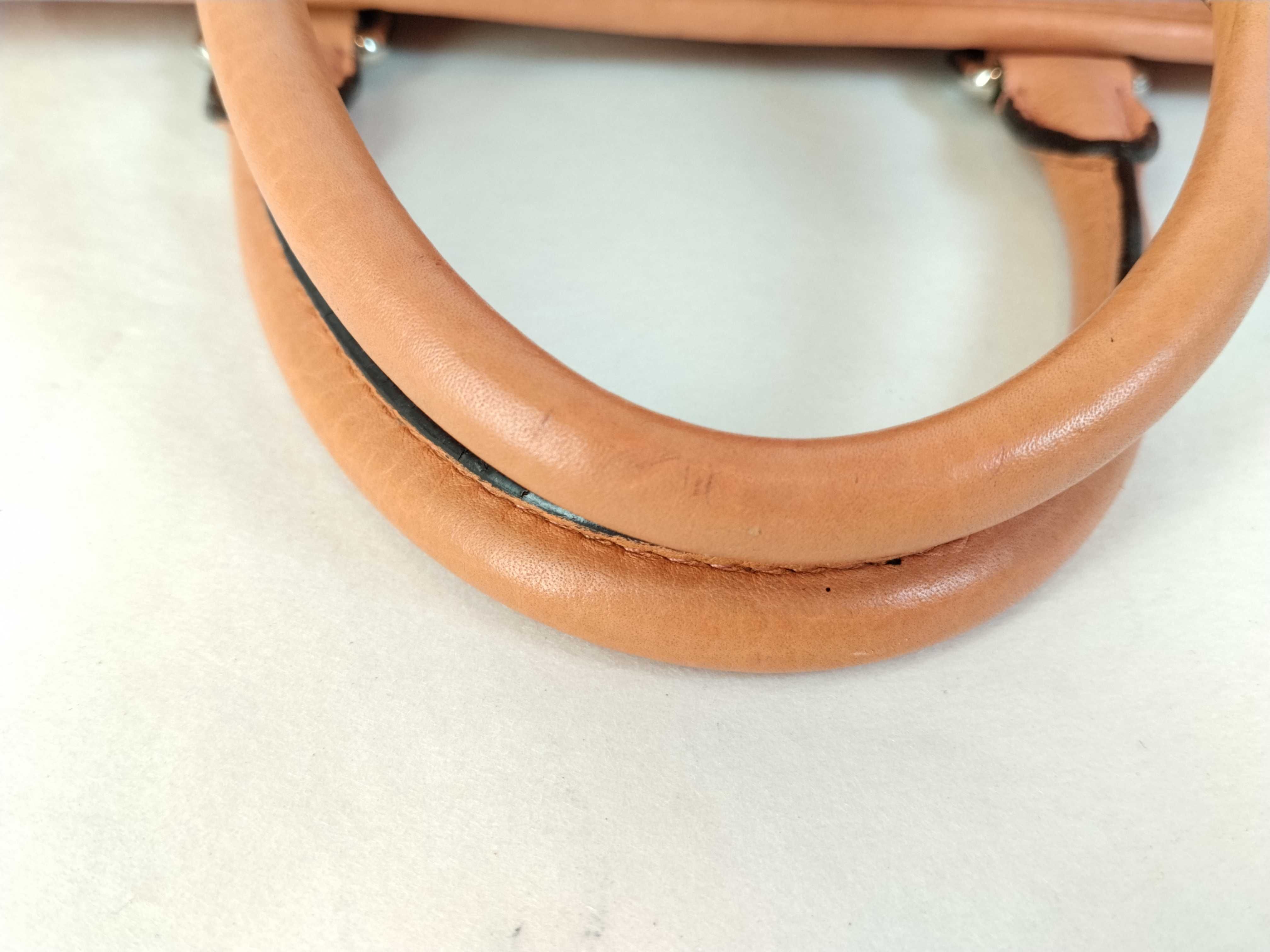 Amazona 28 Handbag, Leather, Coral Orange — view 4