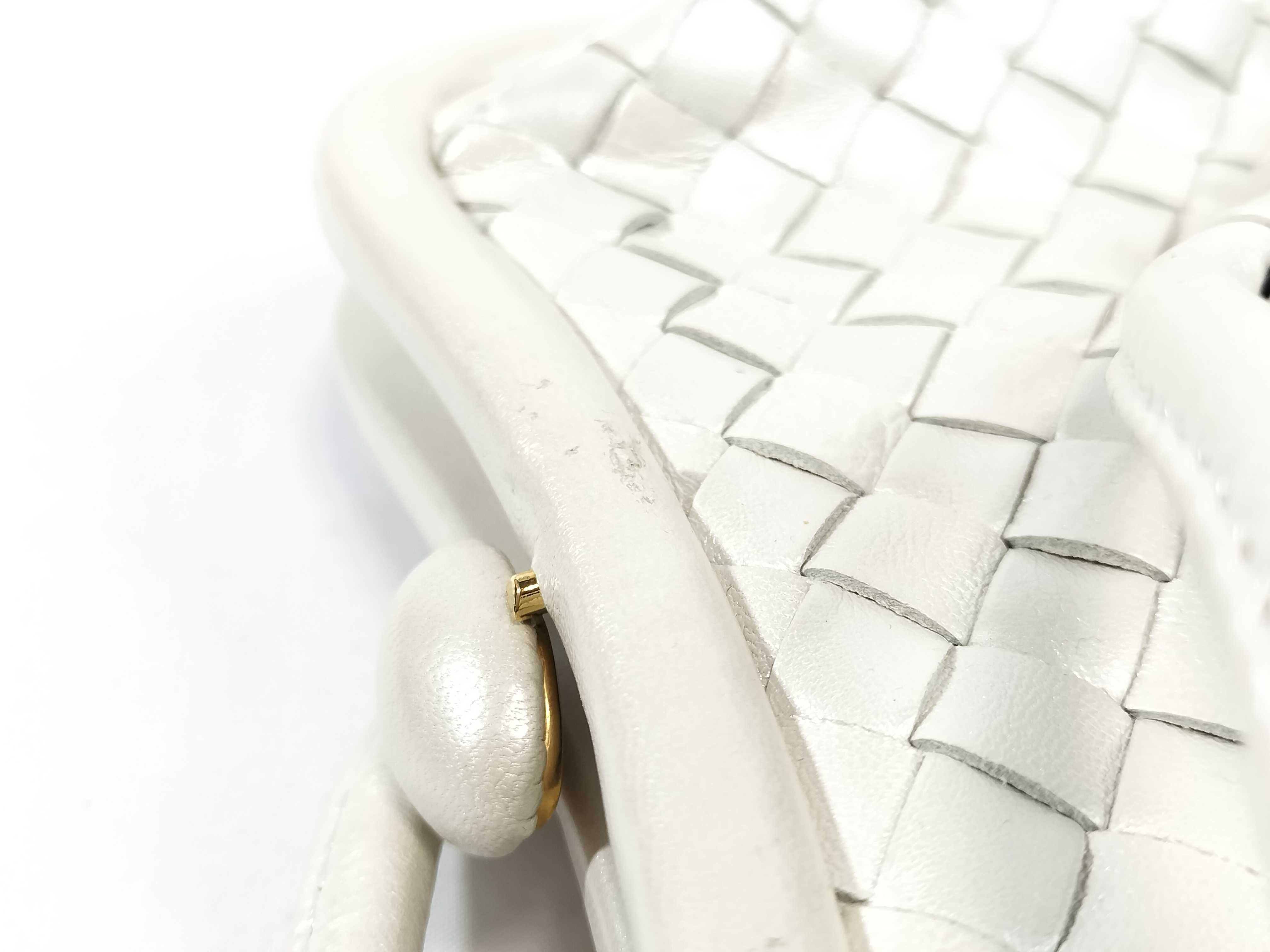 Handbag Intrecciato White Handbag — view 13
