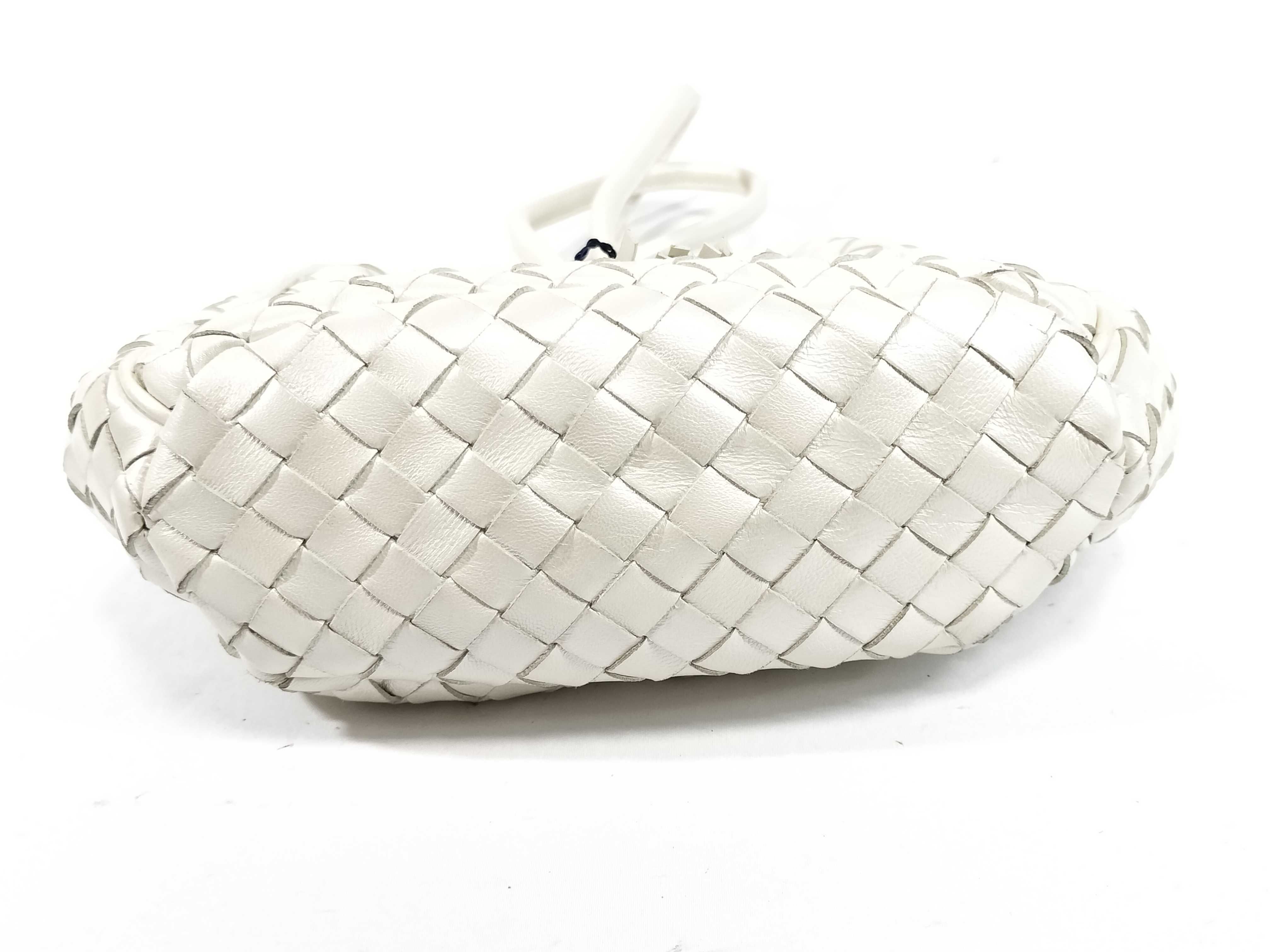 Handbag Intrecciato White Handbag — view 7