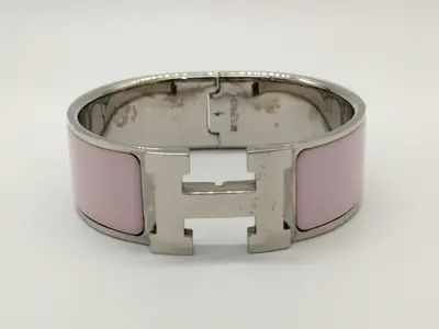 Hermès Clic Clac Silver Bracelet Bracelet/Bangle