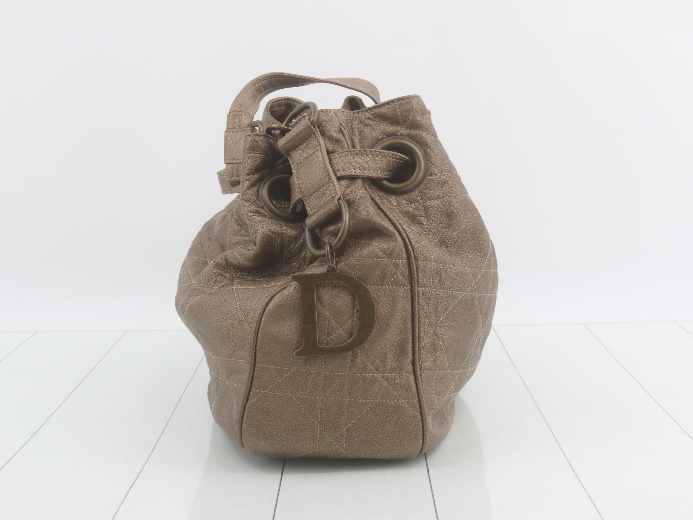 Cannage Bucket Bag — view 4