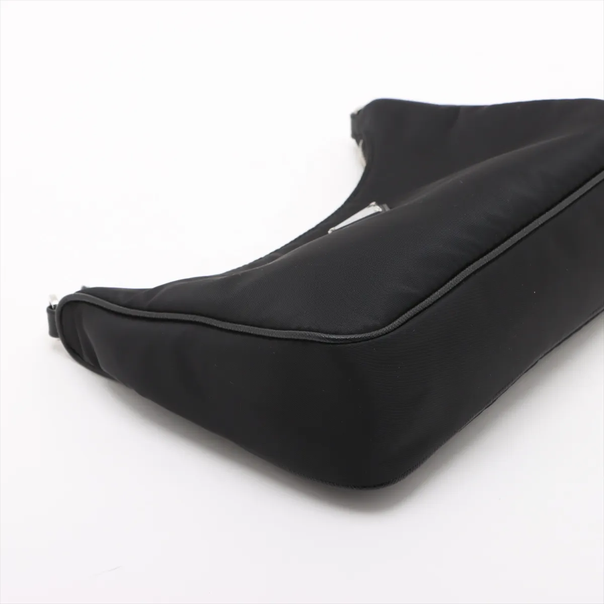 Tessuto Nylon x Leather 2WAY Shoulder Bag Black — view 4