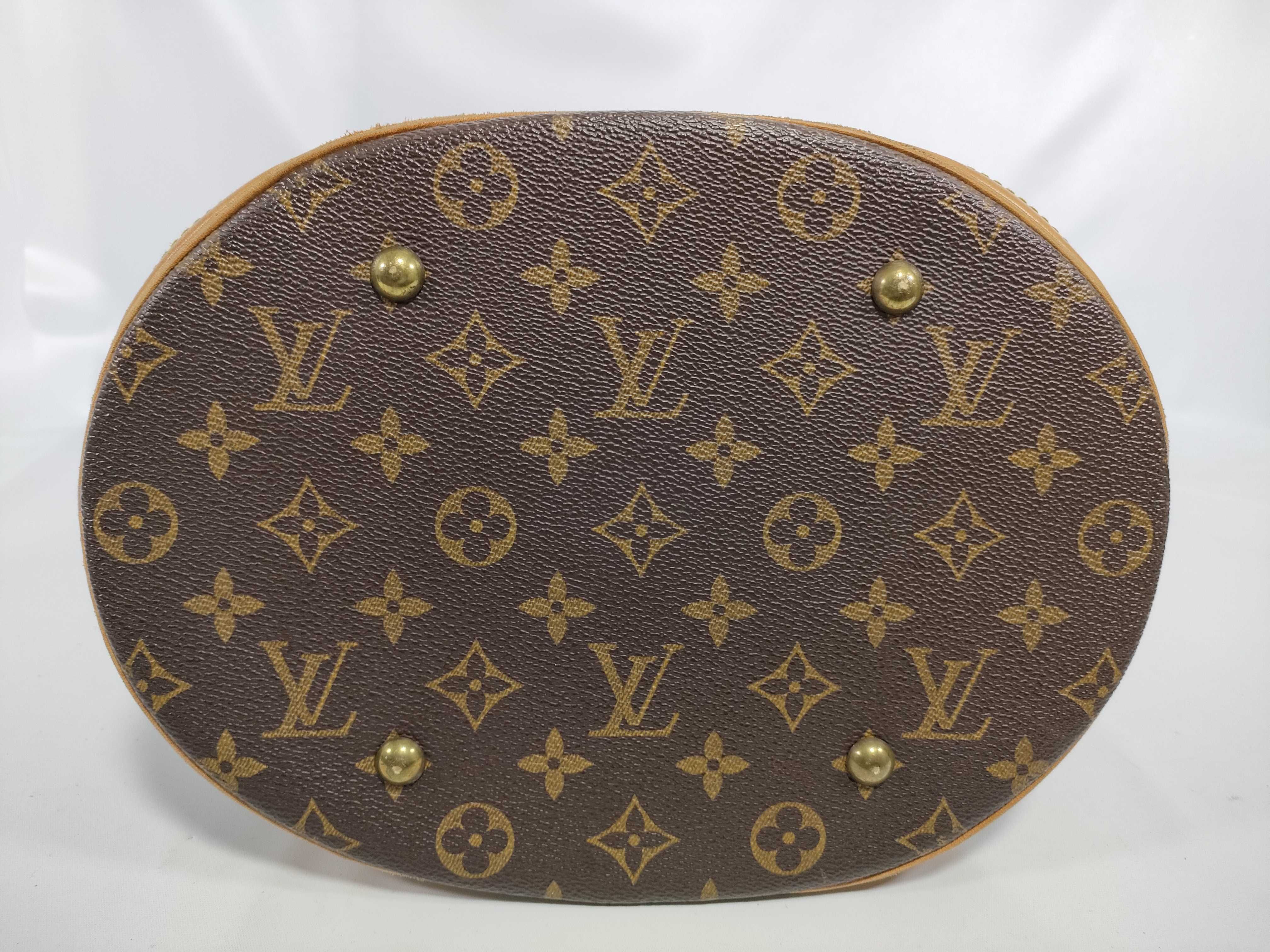 Monogram Bucket Tote Bag — view 7