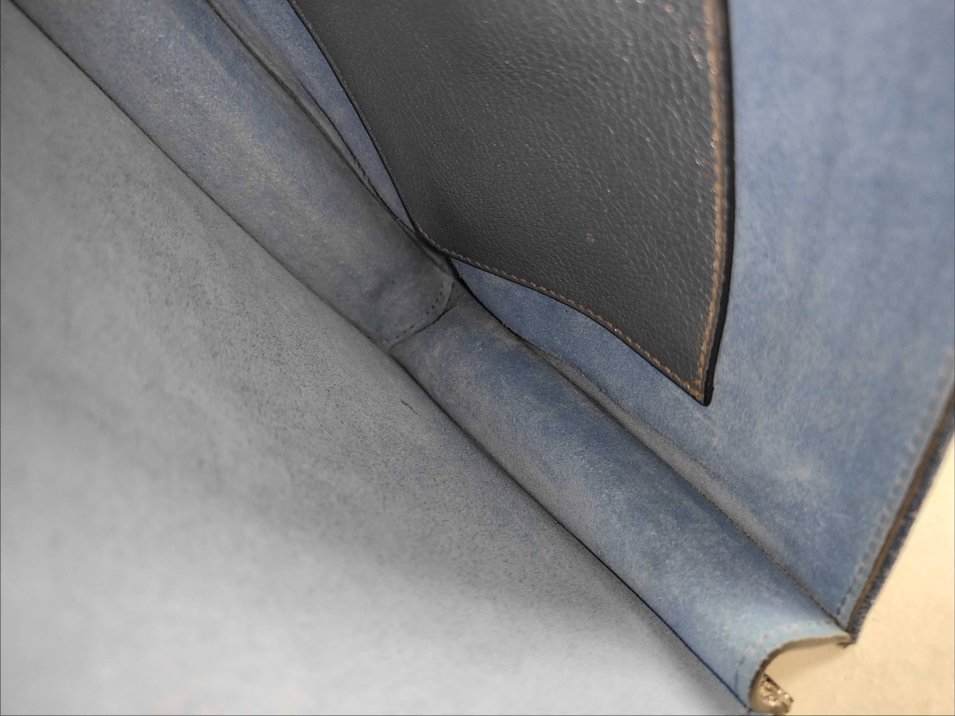 Denim x Beads 2-Way Handbag, Blue, 5BA108 (Handbag) — view 15
