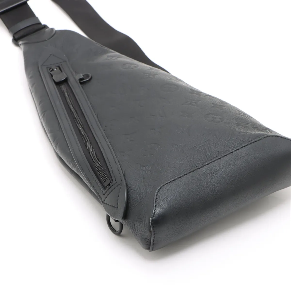 Monogram Shadow Duo Sling Bag M21890 Black (RFID detected) — view 4