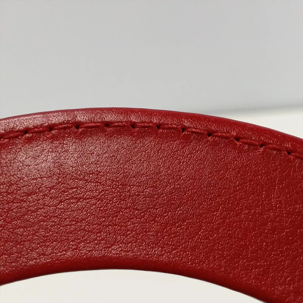Cannage Lady Dior Mini Leather 2-Way Handbag, Red — view 13