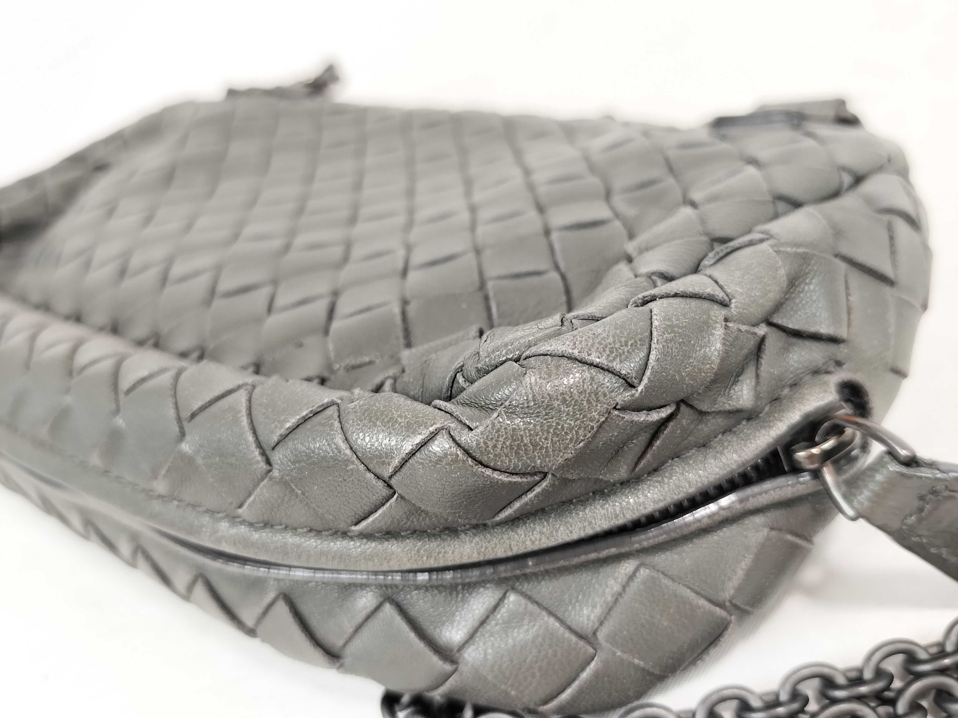 Intrecciato Bottega Intrecciato Chain Shoulder Bag — view 6