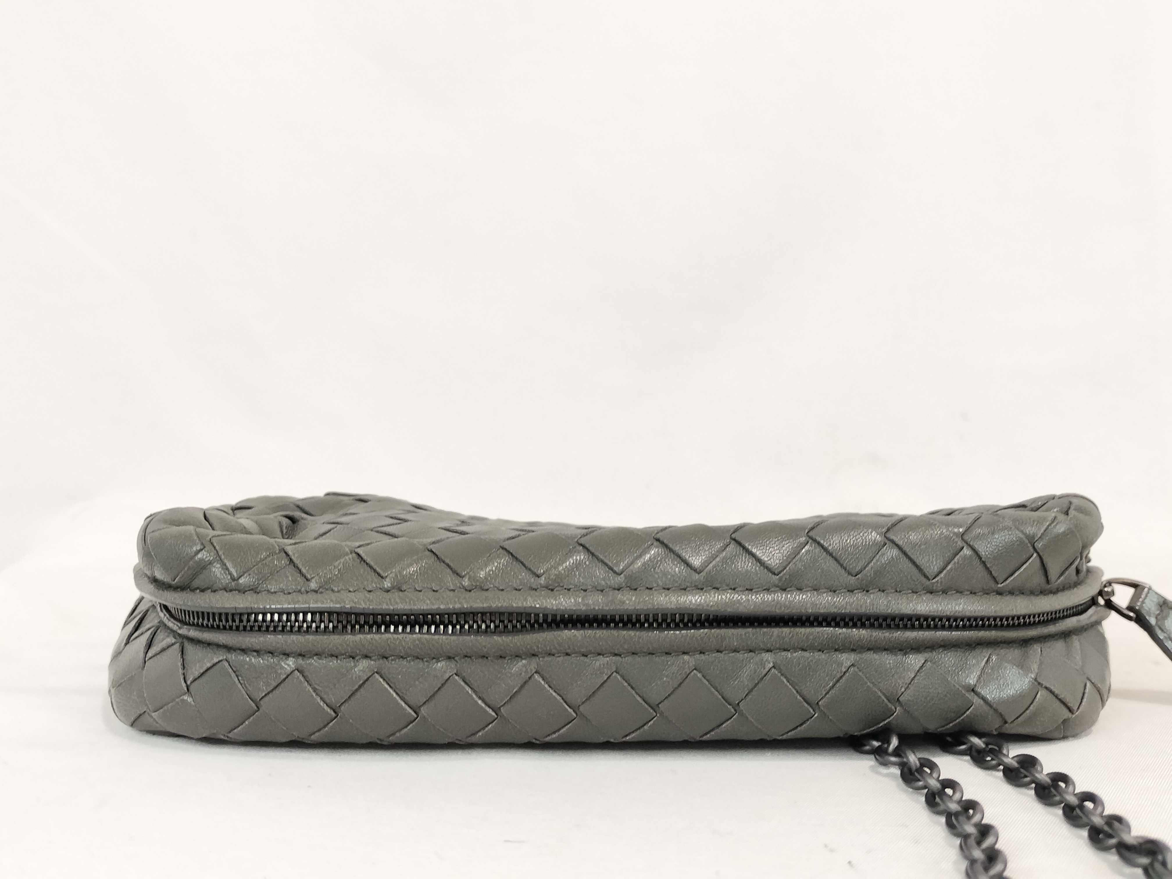 Intrecciato Bottega Intrecciato Chain Shoulder Bag — view 7