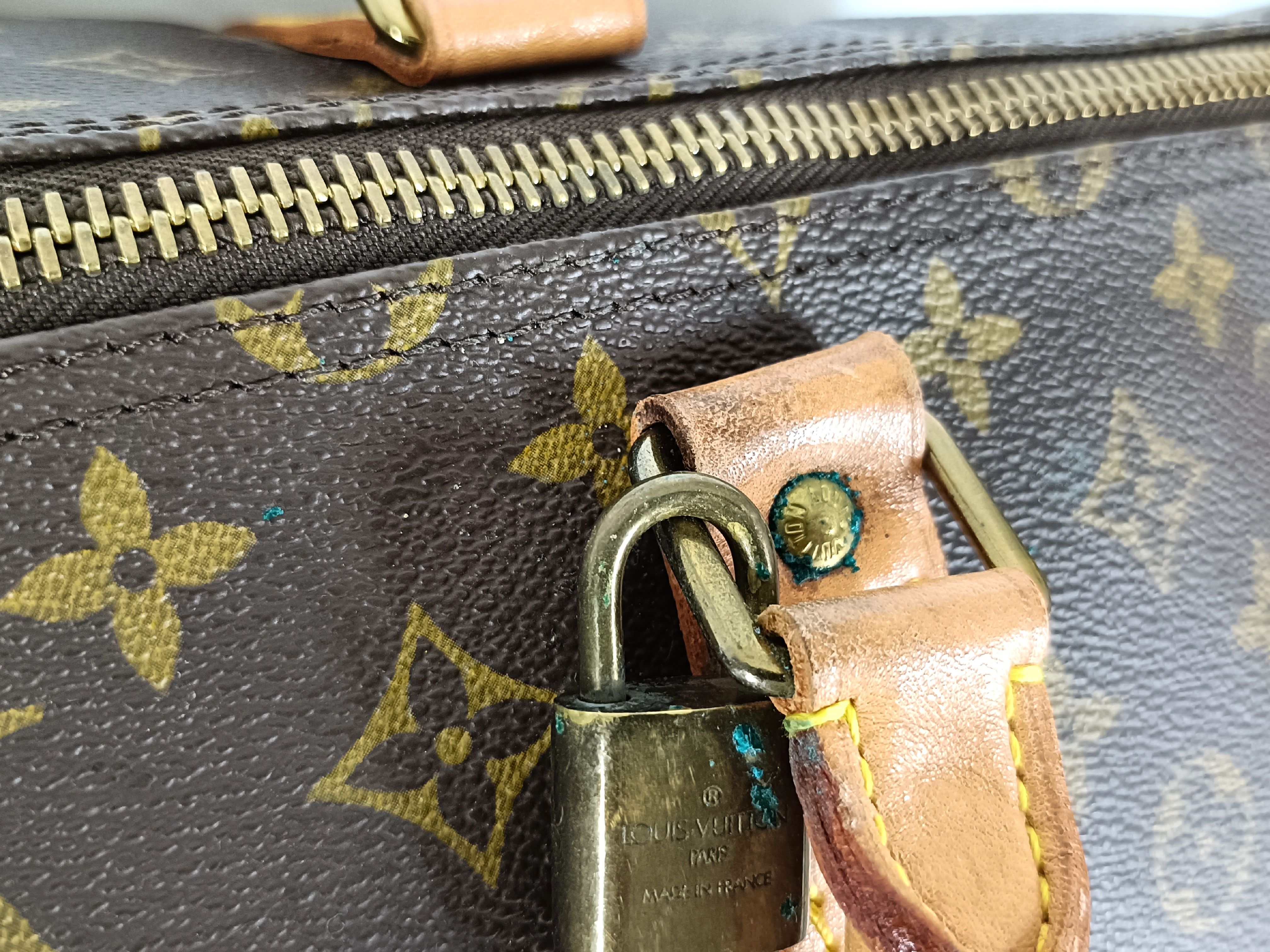 Monogram Keepall 60 M41422 VI871 Boston Bag — view 5