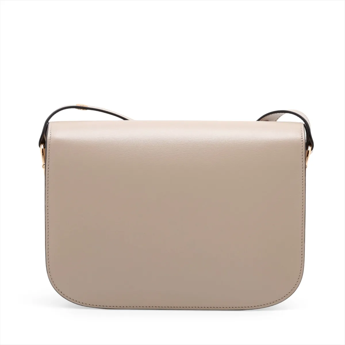 Horsebit 1955 Leather Shoulder Bag, Beige, 602204 — view 2