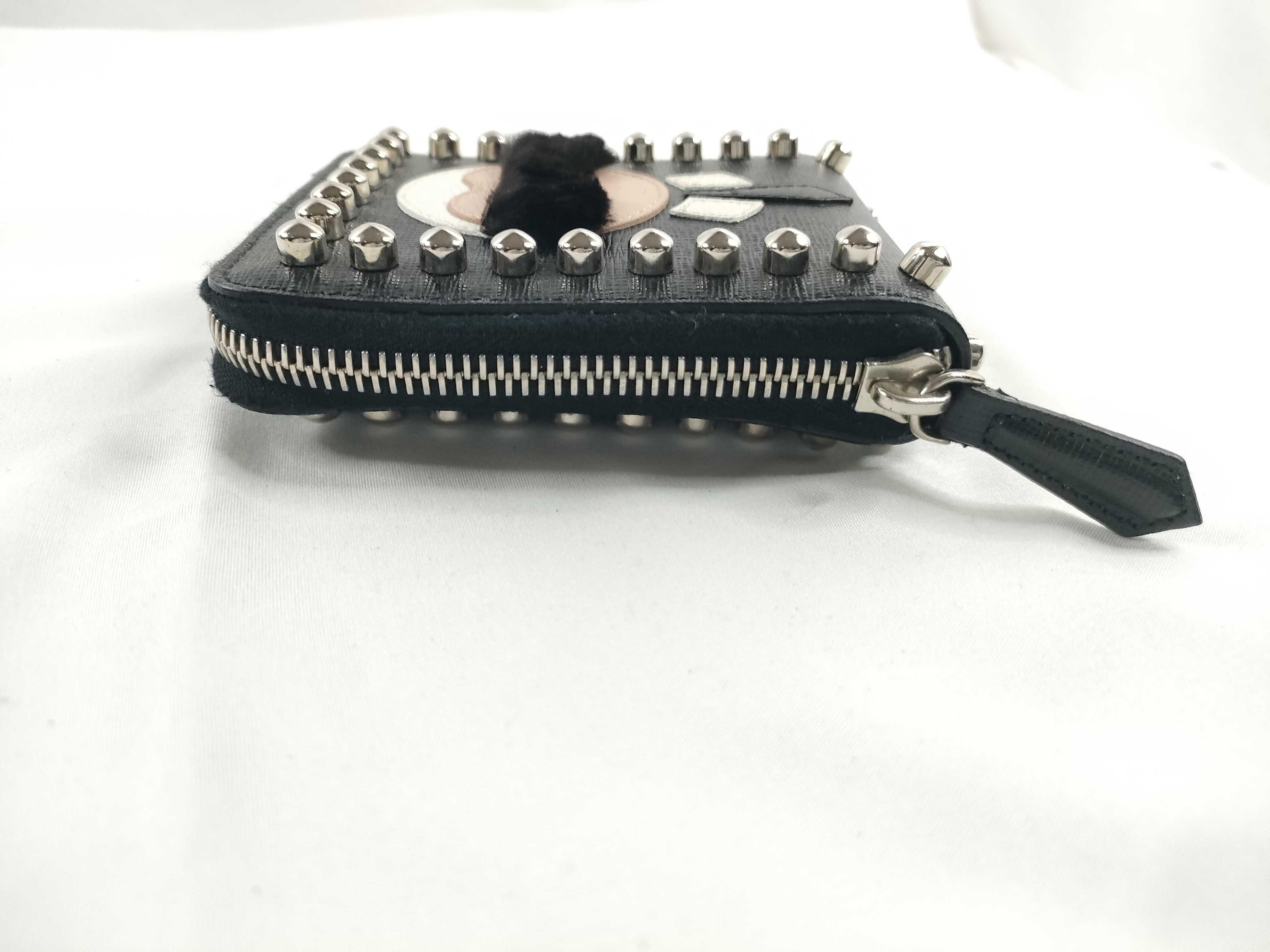 Carlito Leather Round Zip Wallet — view 5