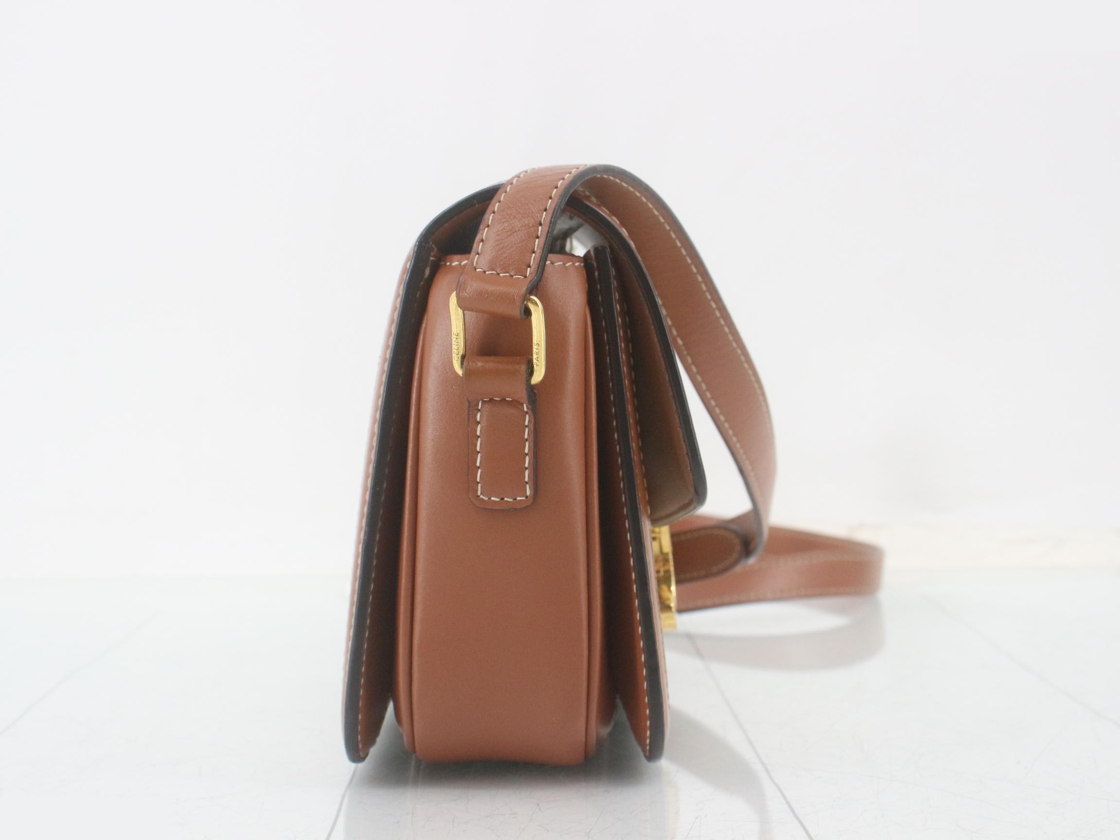 Teen Triomphe PVC/Leather Shoulder Bag, Multicolor — view 4