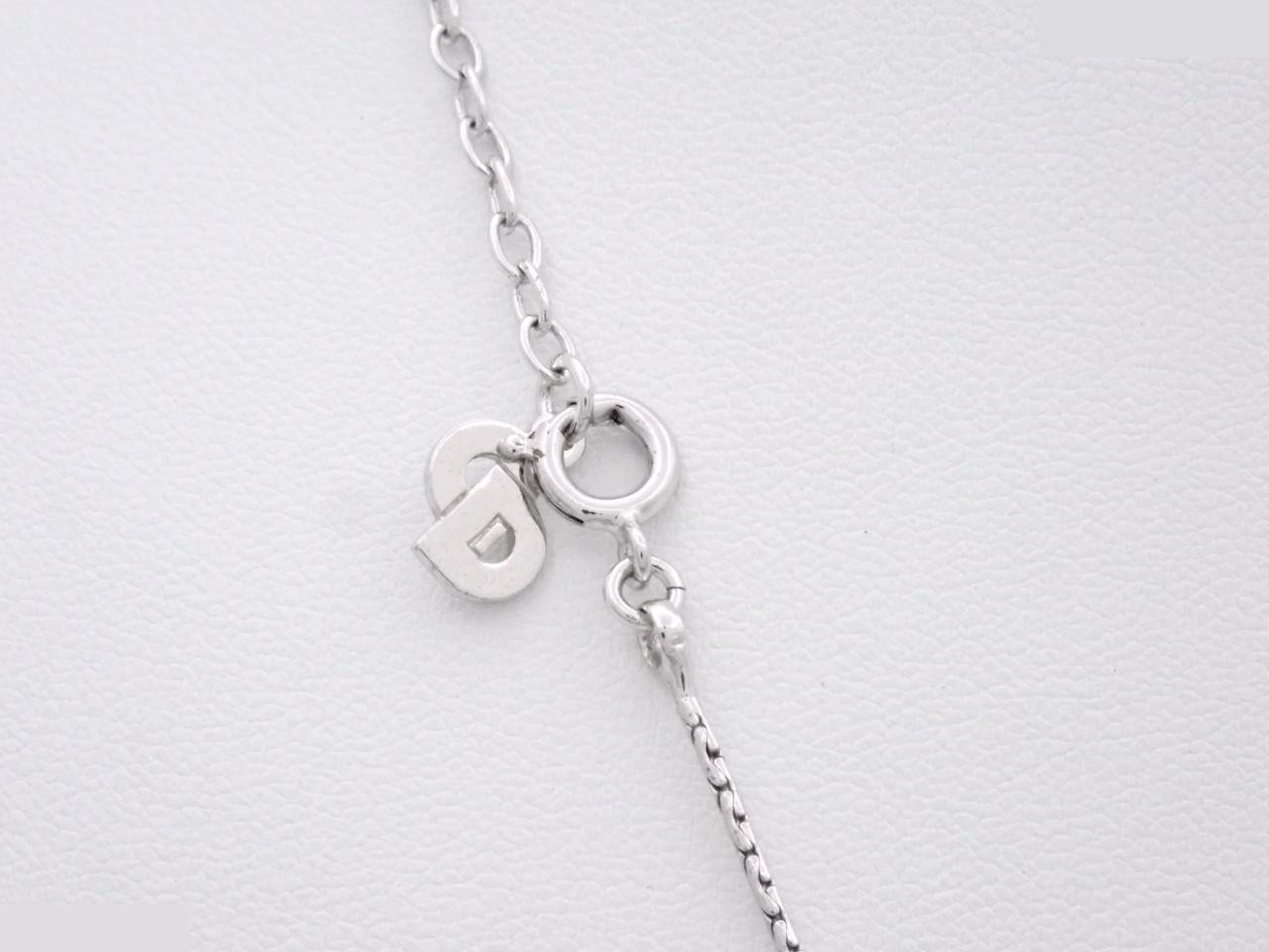 Necklace, stone, silver — view 2