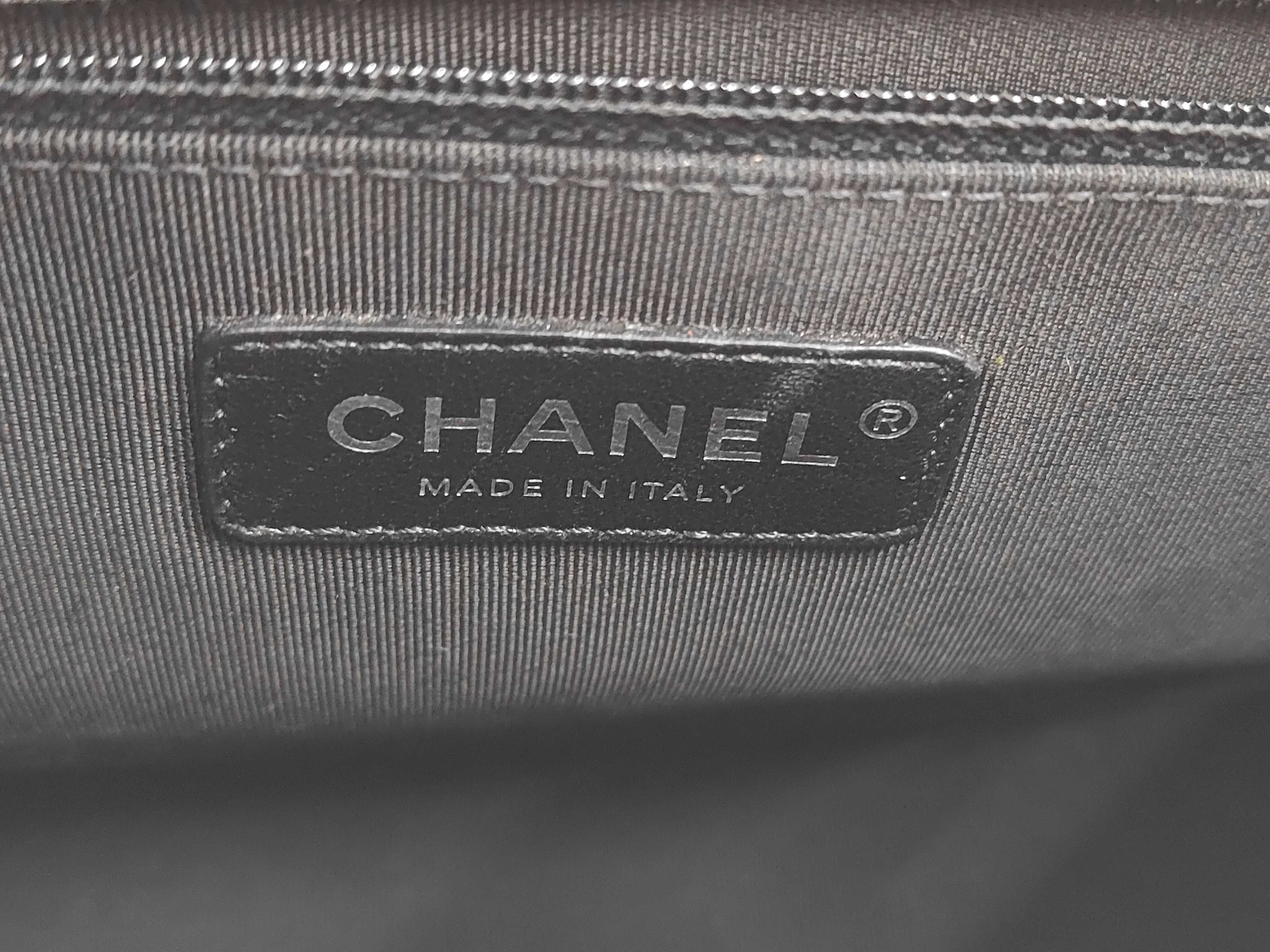 Gabrielle Black Tweed x Calfskin x Sequin Large Shoulder Bag — view 11