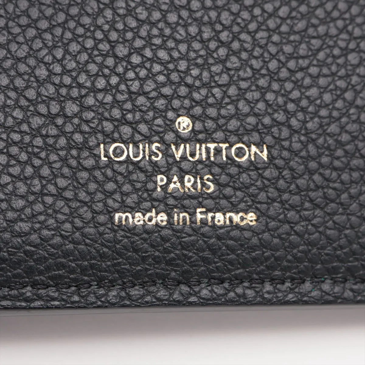 LV logo Portefeuille Victorine M82840 Black Compact Wallet (RFID detected) — view 7