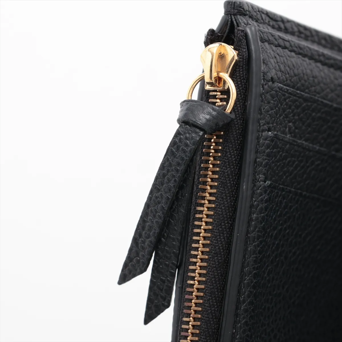 LV logo Portefeuille Victorine M82840 Black Compact Wallet (RFID detected) — view 8