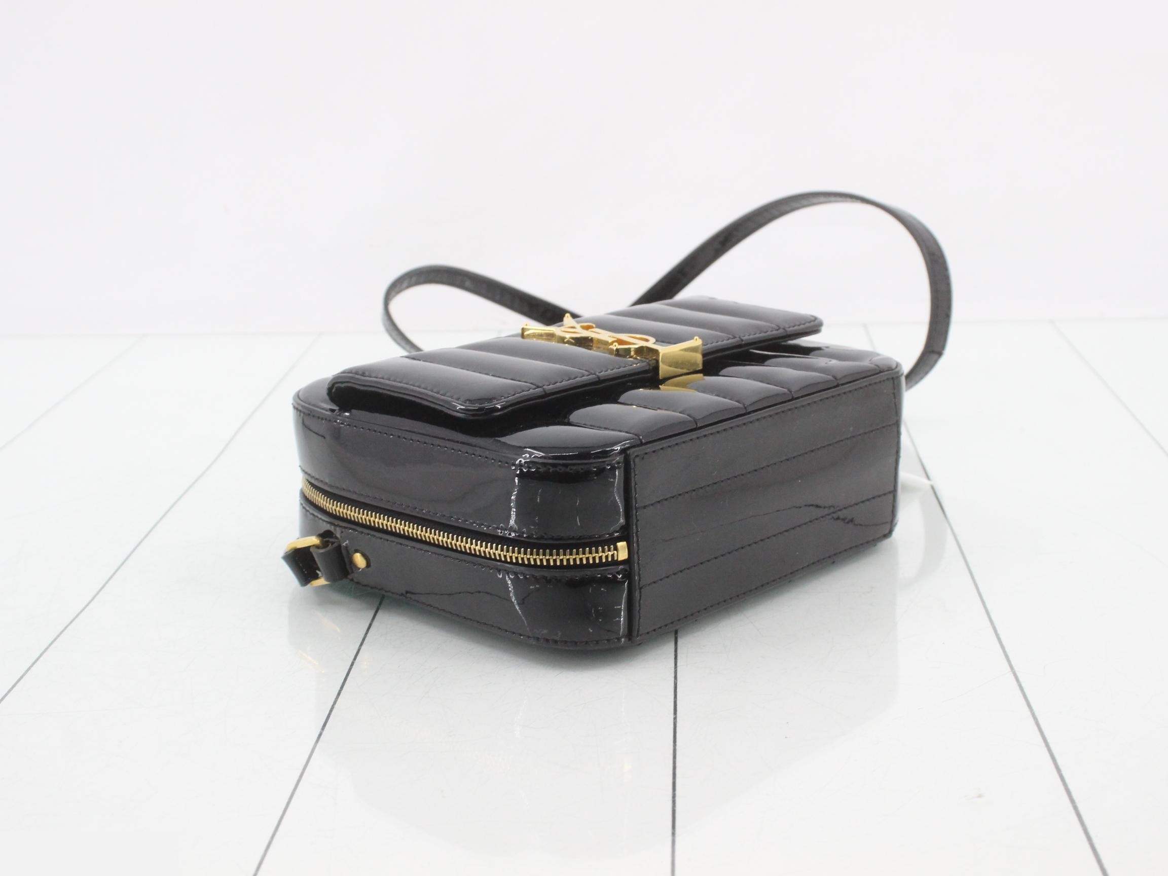 Other lines: Bags & Shoulder Bags - Vicki Patent Leather Black — view 5