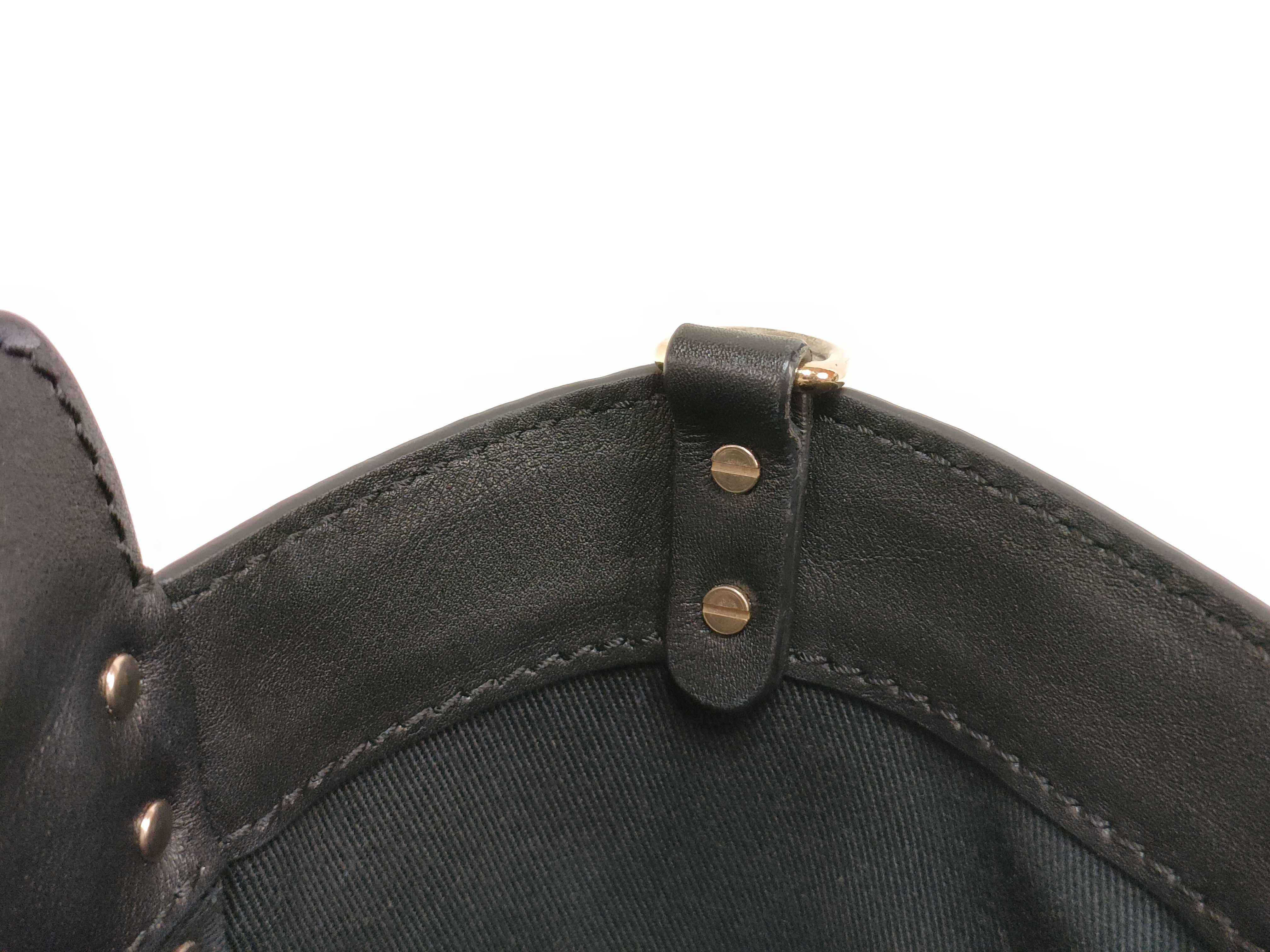 Rockstud Black Tote Bag Shoulder Bag — view 12