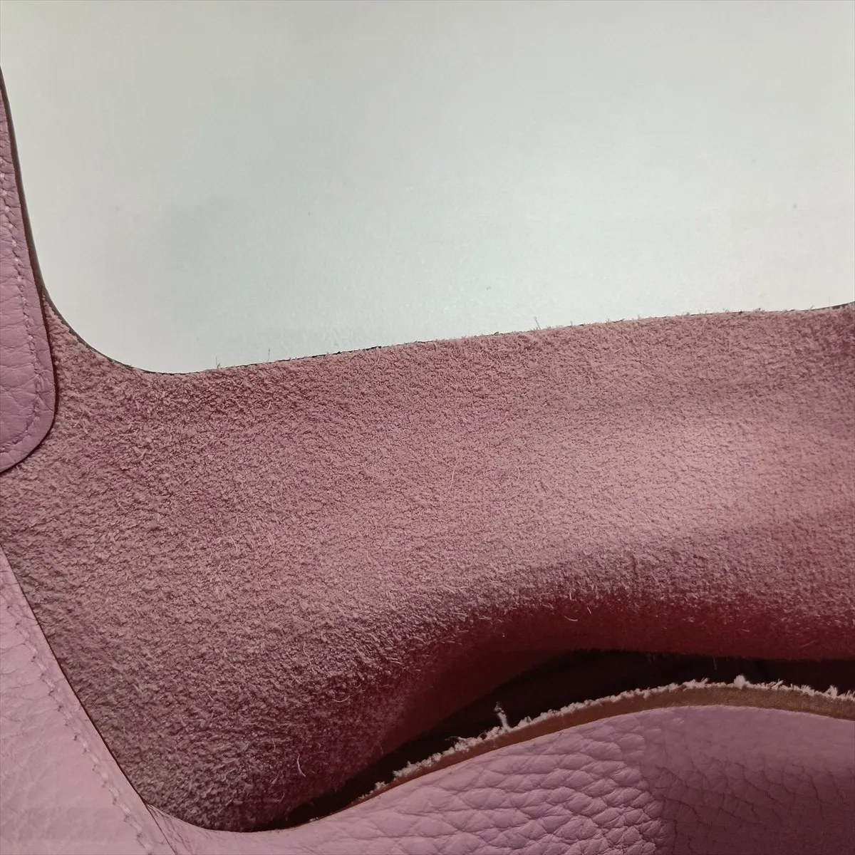 Picotin Lock 18 PM, Taurillon Clemence leather, Mauve Sylvestre, Silver hardware, Z: 2021 — view 12