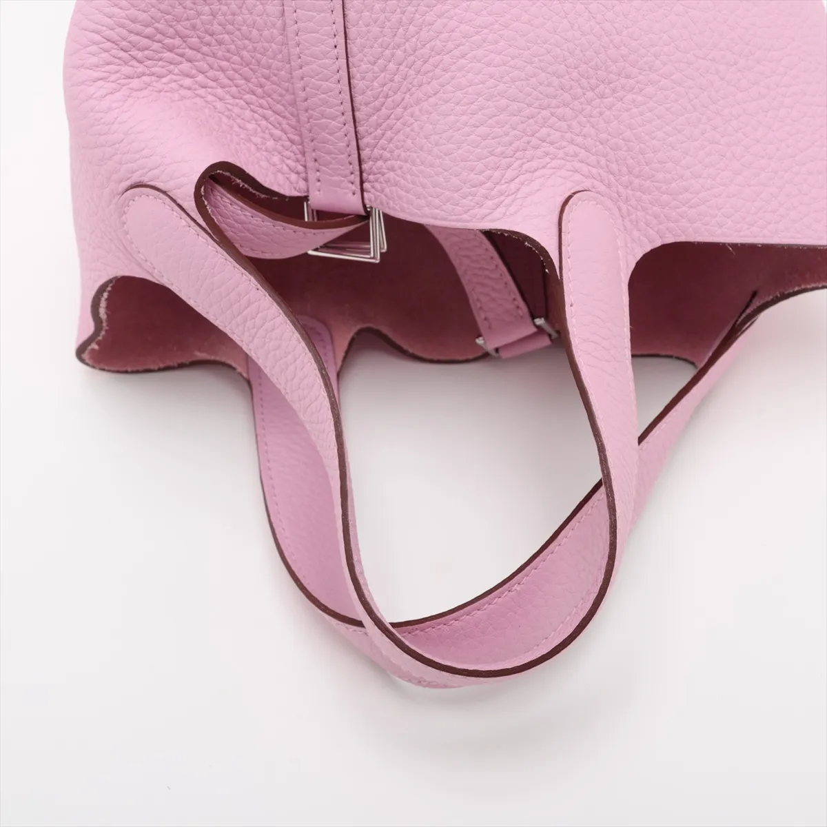 Picotin Lock 18 PM, Taurillon Clemence leather, Mauve Sylvestre, Silver hardware, Z: 2021 — view 5