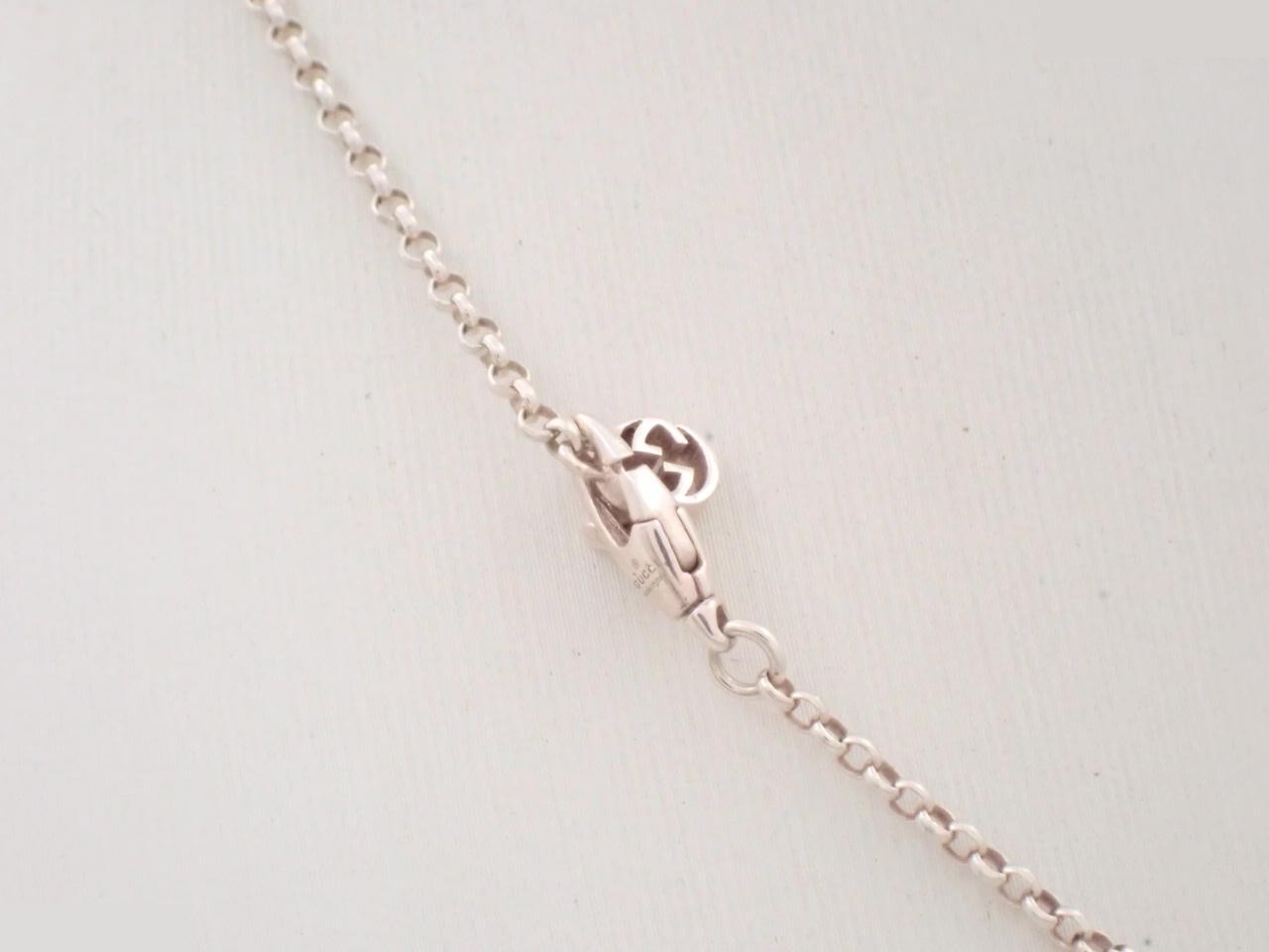 Double G Arabesque Necklace, SV925, 5.3g, Chain approx. 42cm — view 2