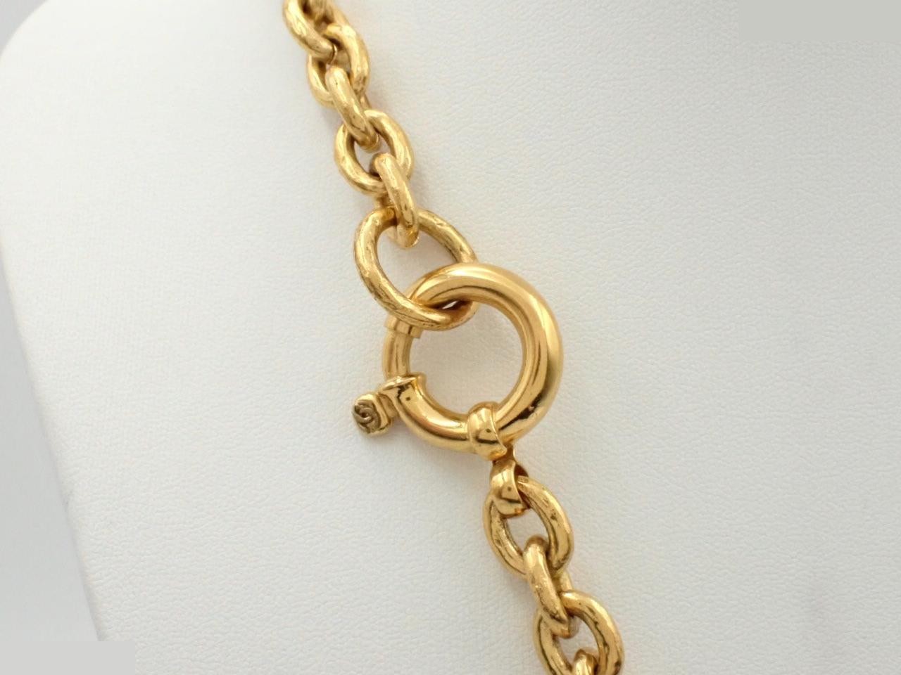 Vintage Classic (Precious Metal) Necklace Pendant, Total Length Approx. 90cm — view 2