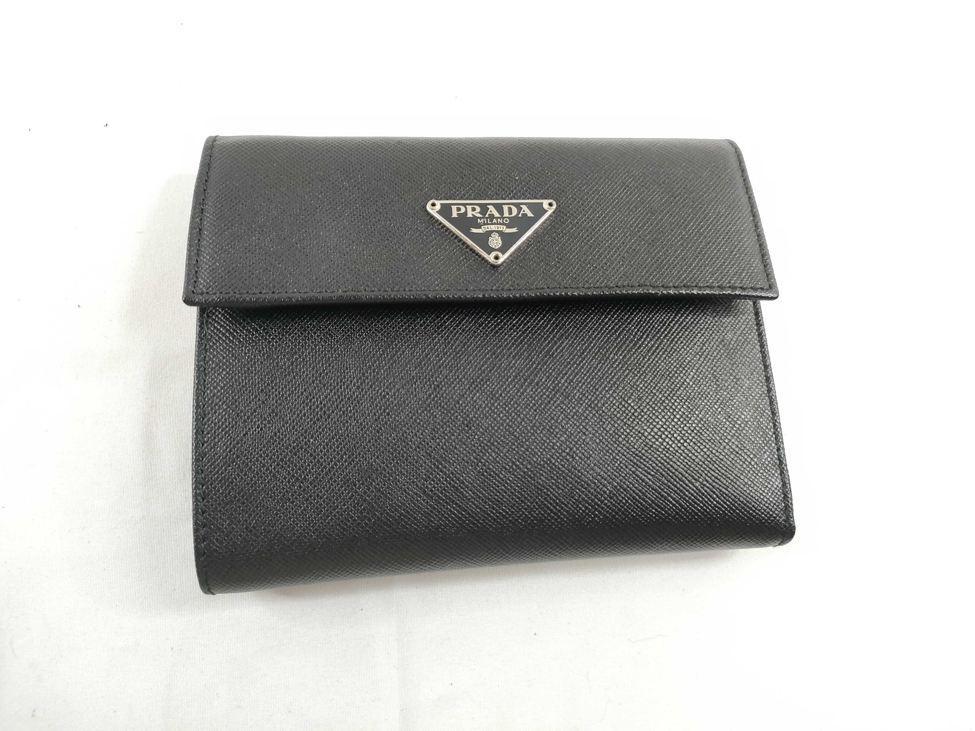 Leather Wallet, Black