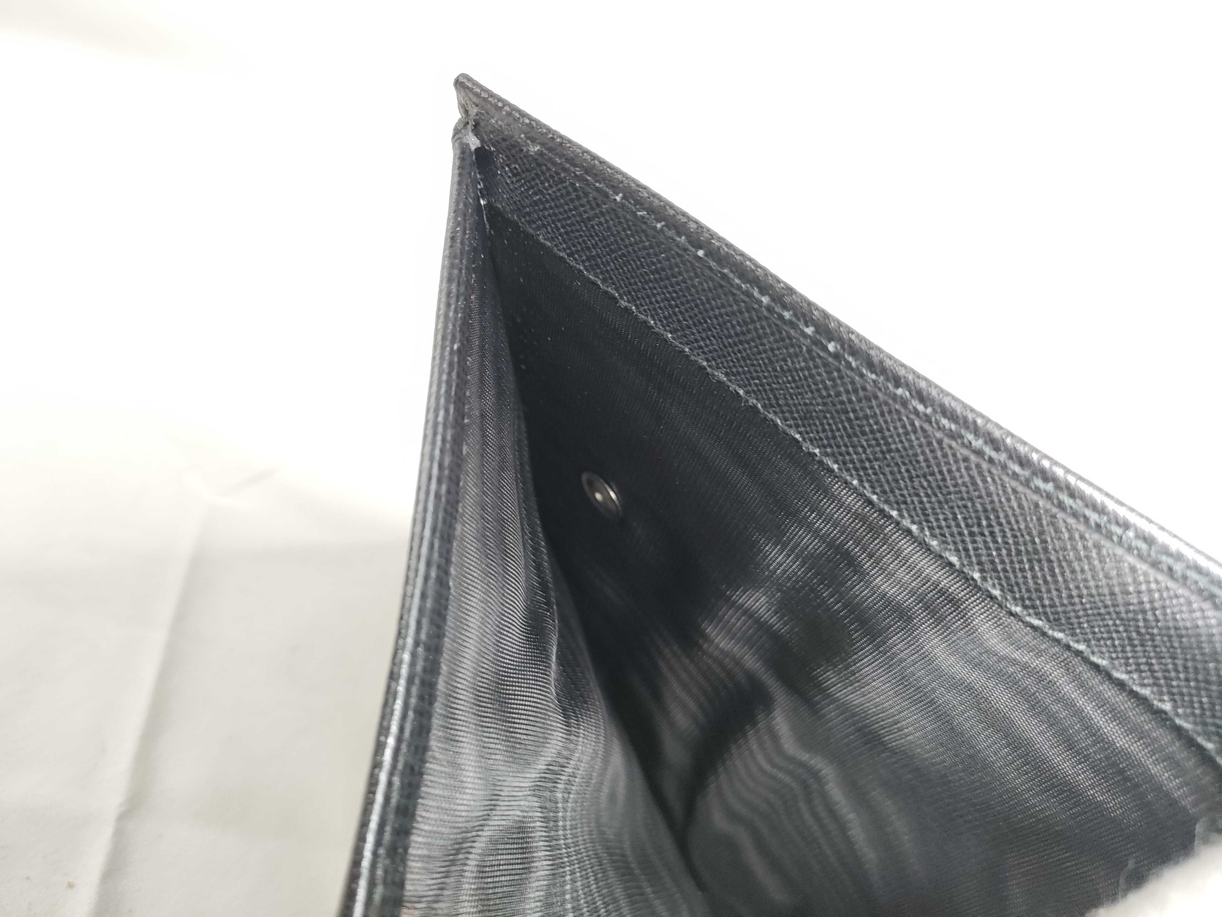 Leather Wallet, Black — view 11