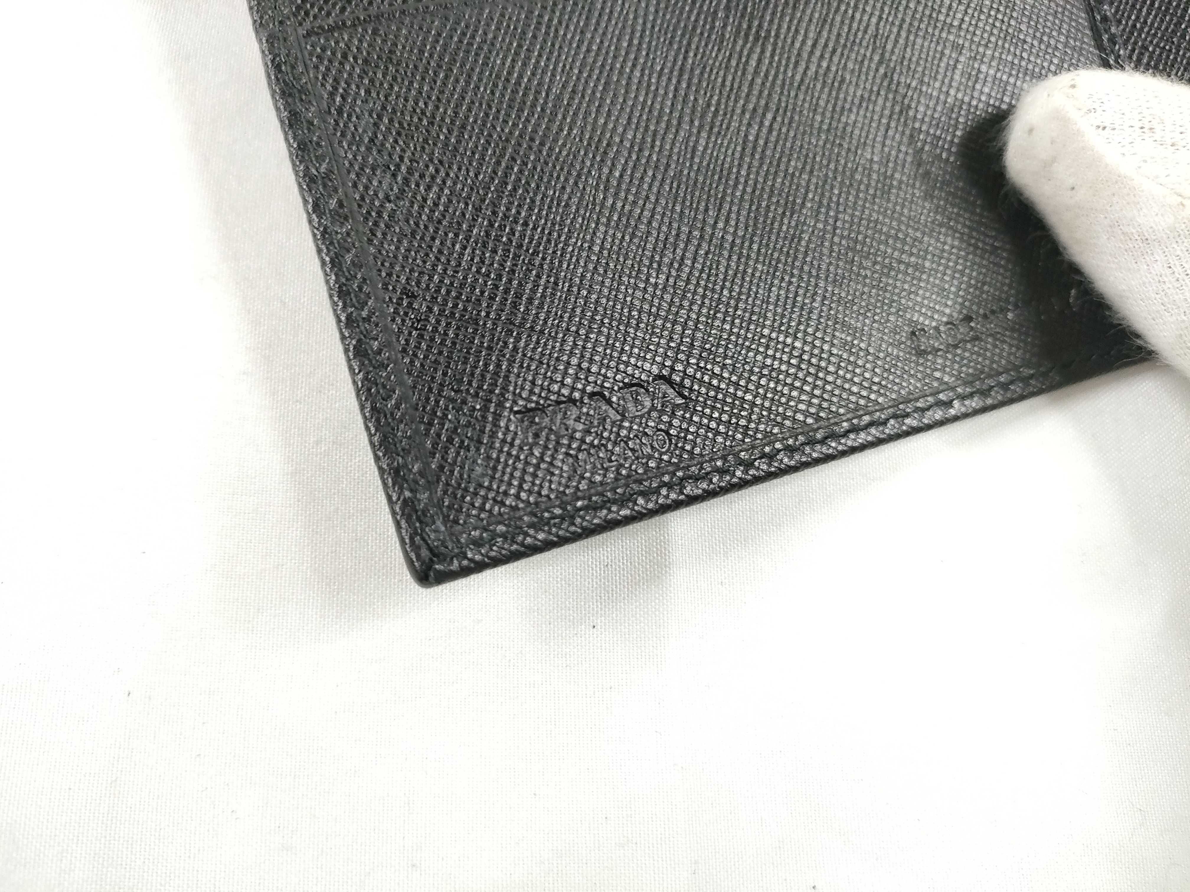 Leather Wallet, Black — view 9