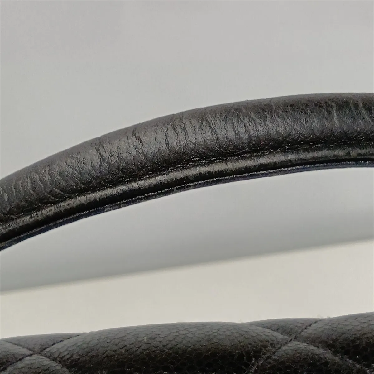 Matelassé Caviar Skin Business Bag, Black with Gold Hardware, Item No. 3444938 (Serial Number 3) — view 14