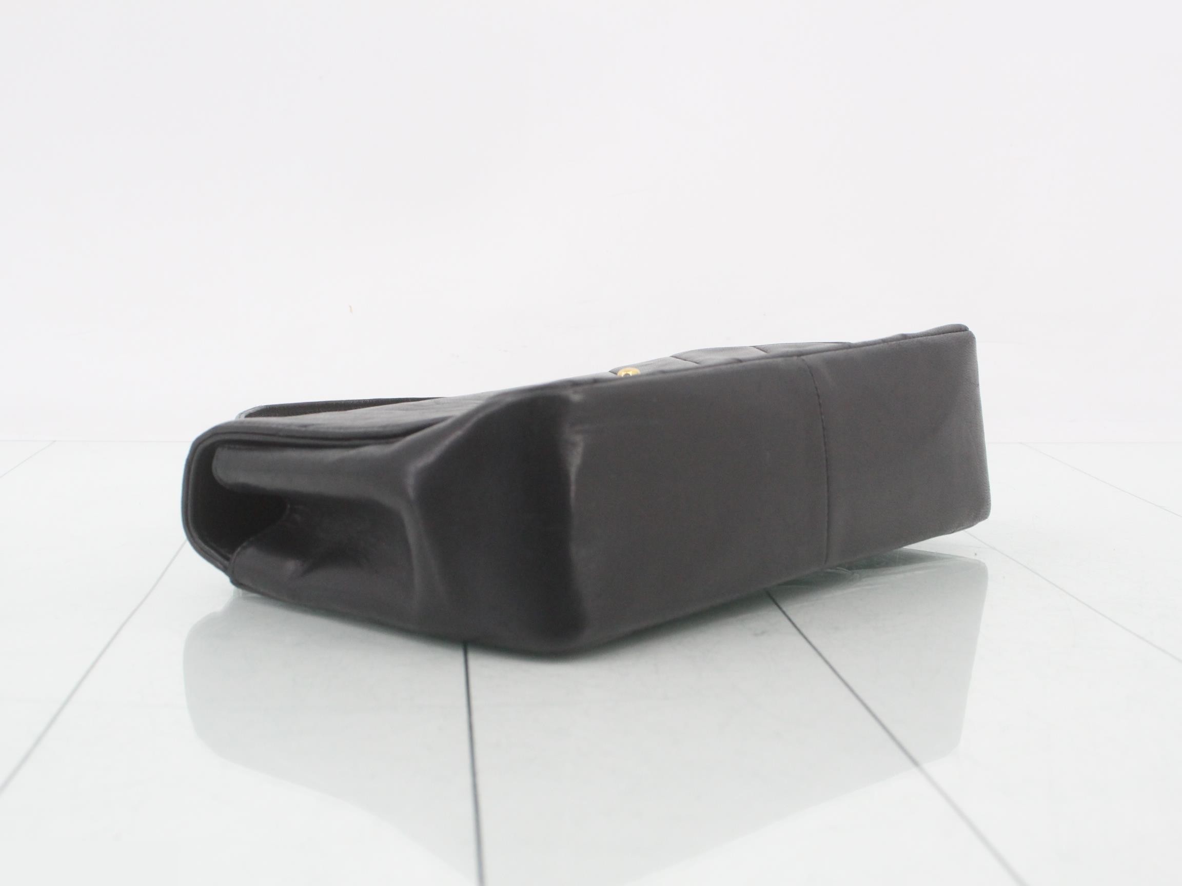Lambskin V-Stitch 2-Way Handbag — view 5