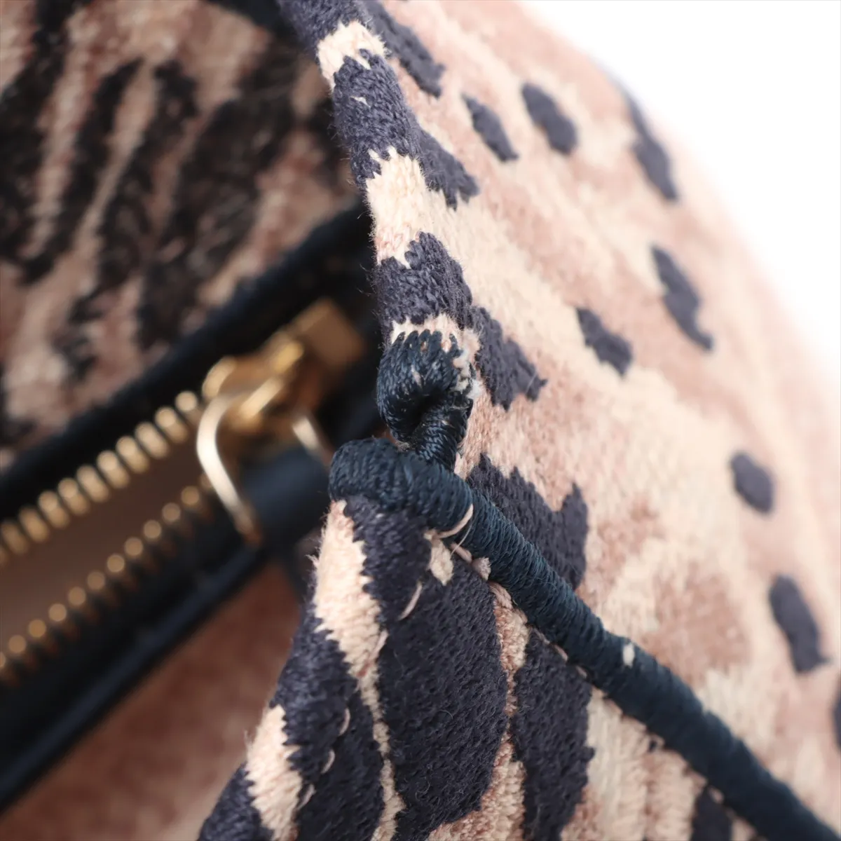 Lady Delight Canvas 2WAY Handbag Pink x Navy — view 11