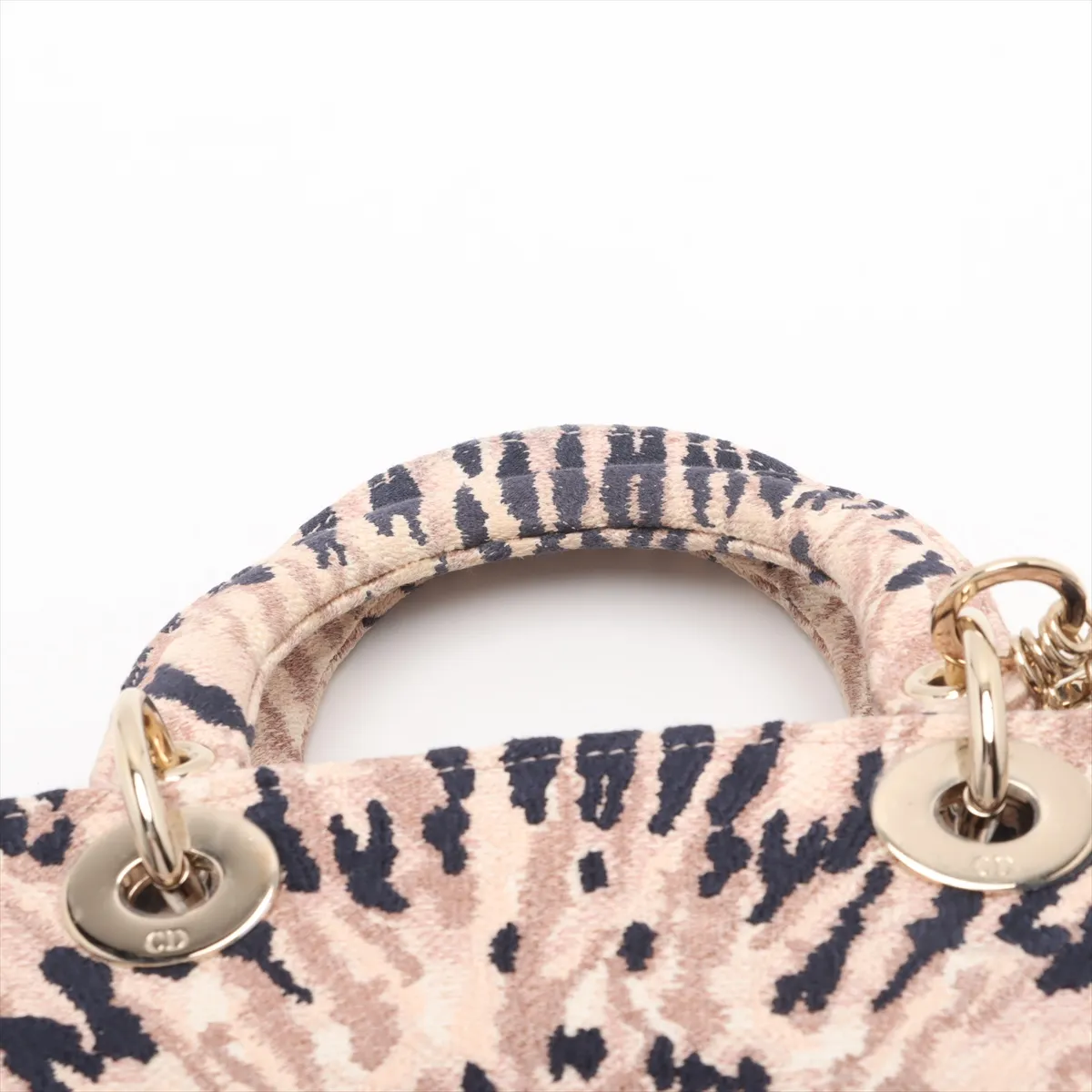 Lady Delight Canvas 2WAY Handbag Pink x Navy — view 6