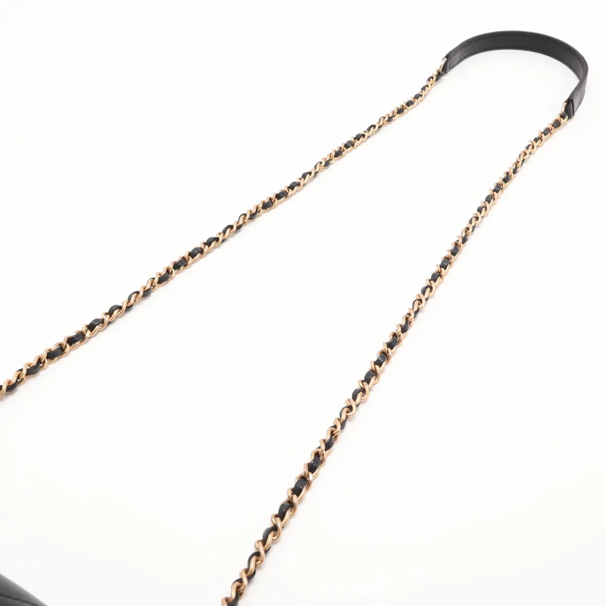 V-stitch lambskin single flap single chain bag, chevron pattern, brown with gold hardware, item number 24488103 (serial number in the 24 range). — view 5