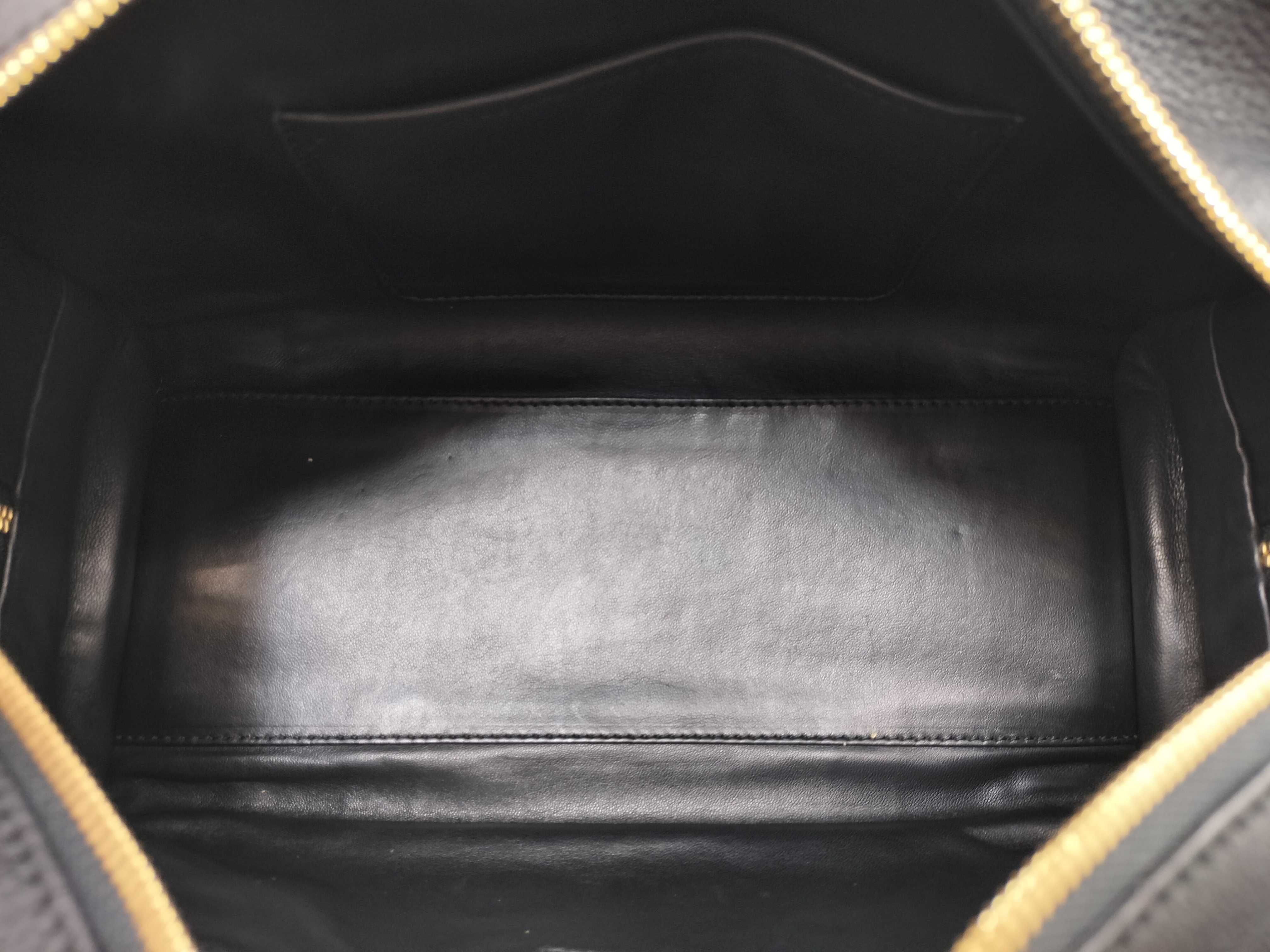 Amazona 28 Handbag, Leather, Black — view 11