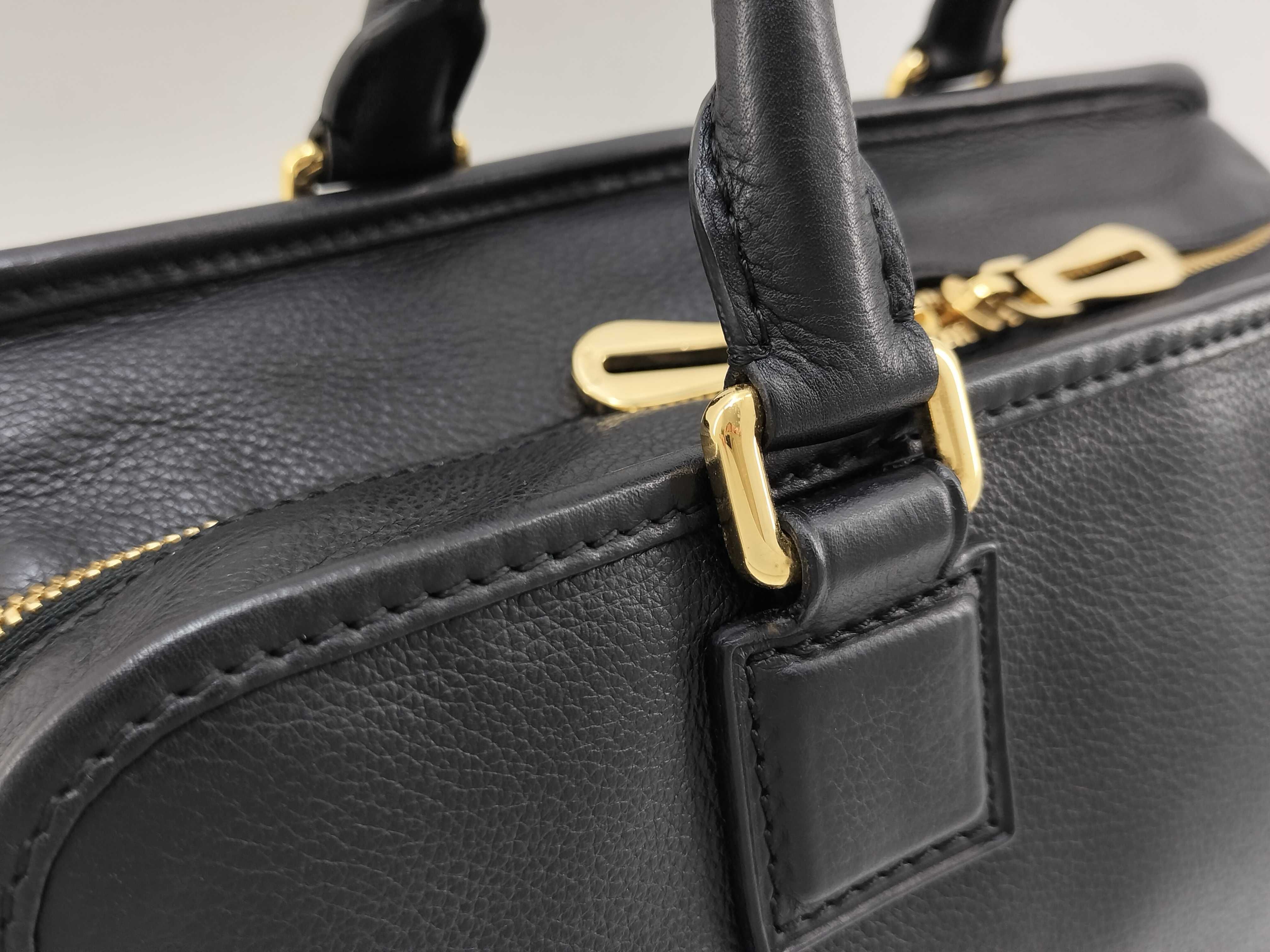 Amazona 28 Handbag, Leather, Black — view 3
