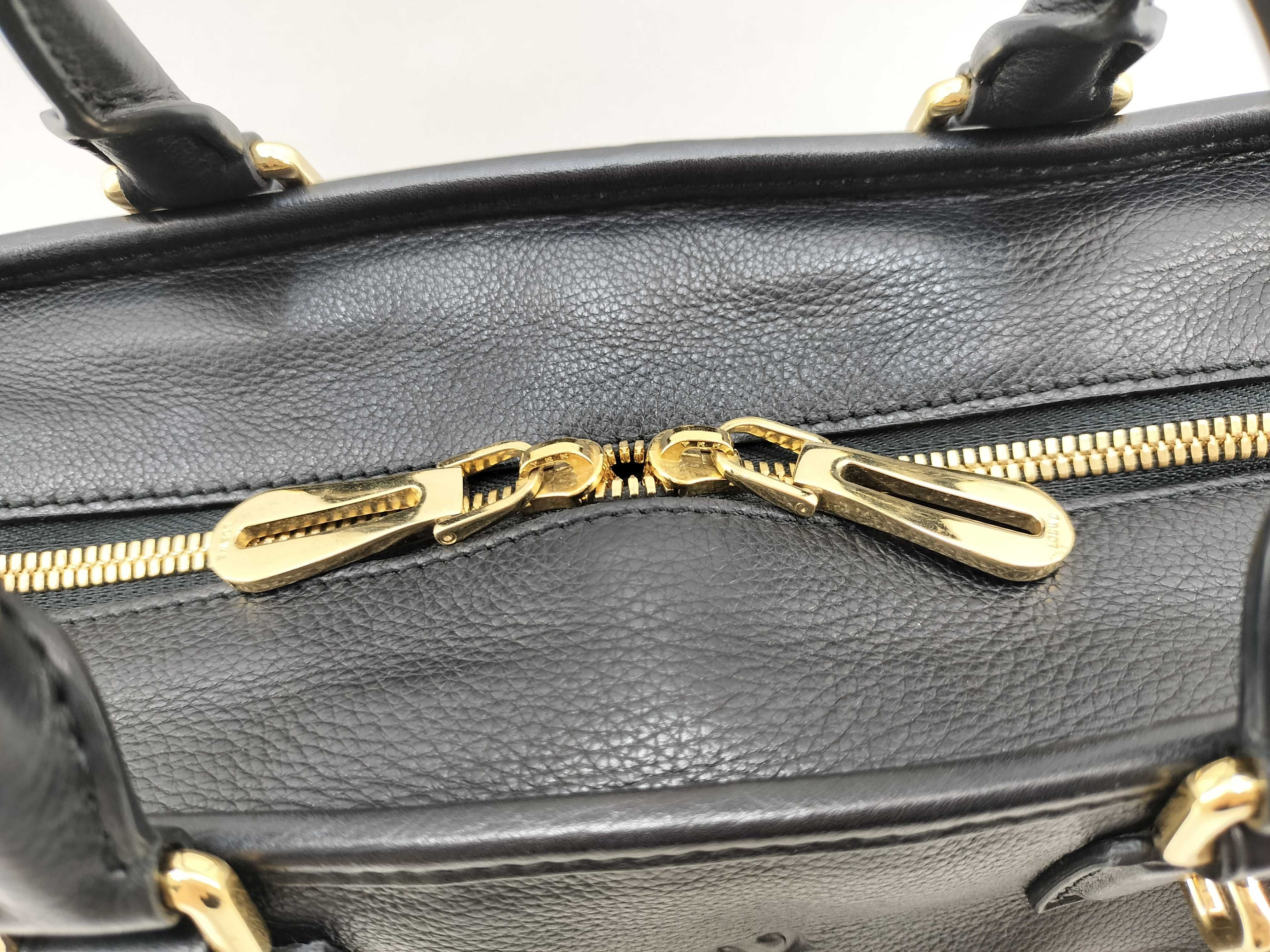 Amazona 28 Handbag, Leather, Black — view 6