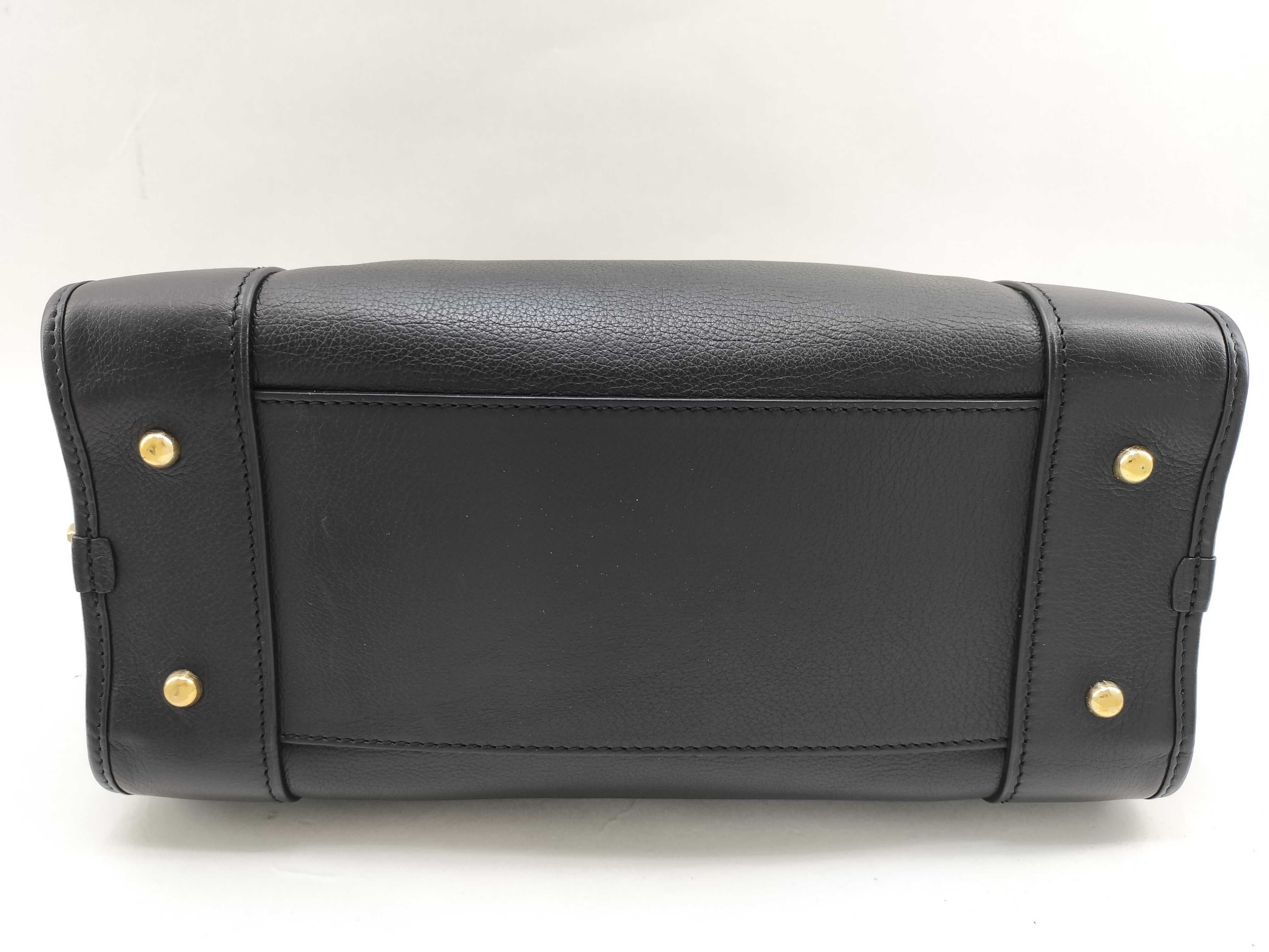 Amazona 28 Handbag, Leather, Black — view 8