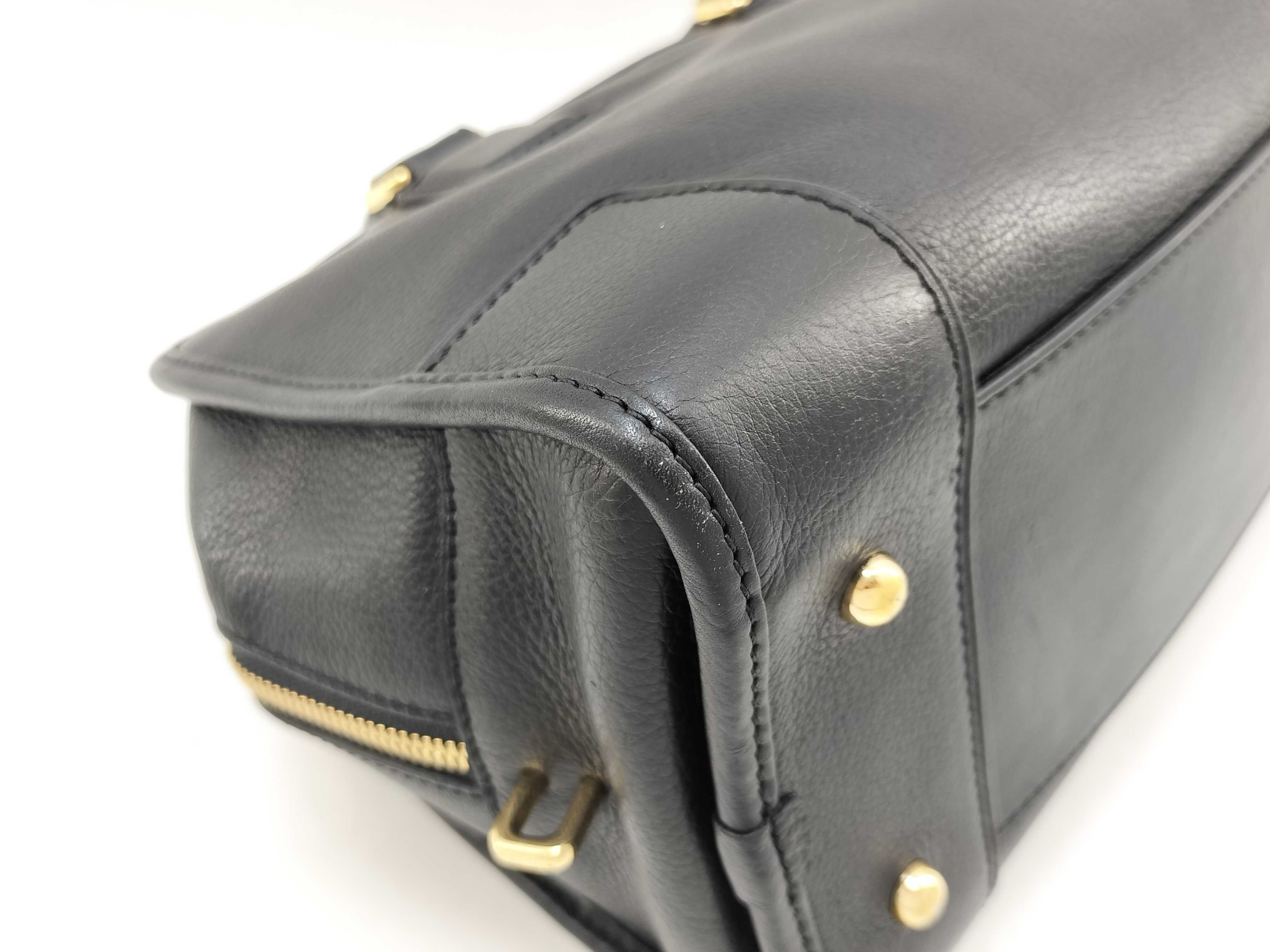 Amazona 28 Handbag, Leather, Black — view 9