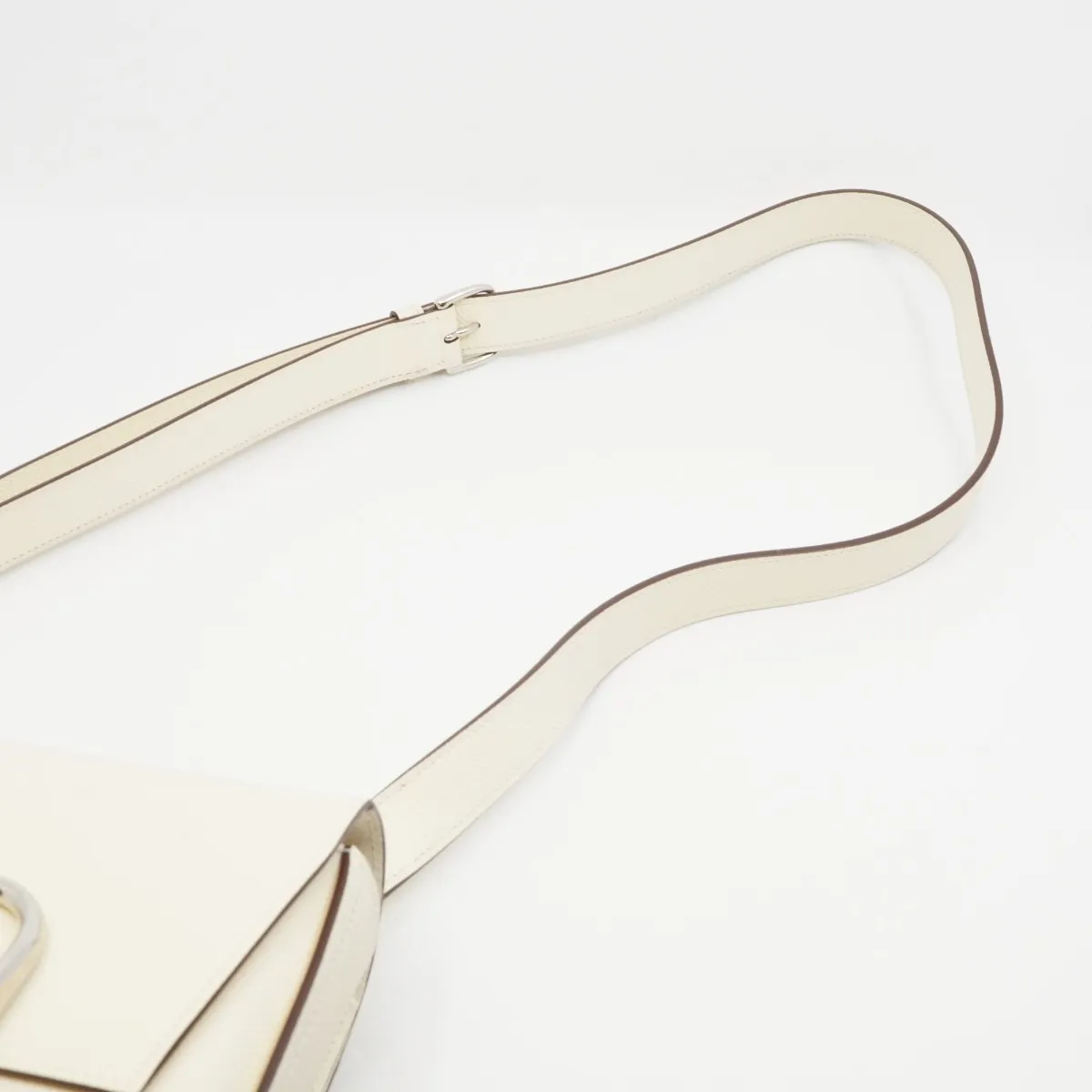 Della Cavalleria Veau Epsom Shoulder Bag, Nata, Silver Hardware, Year: 2022, Dust bag included. — view 6