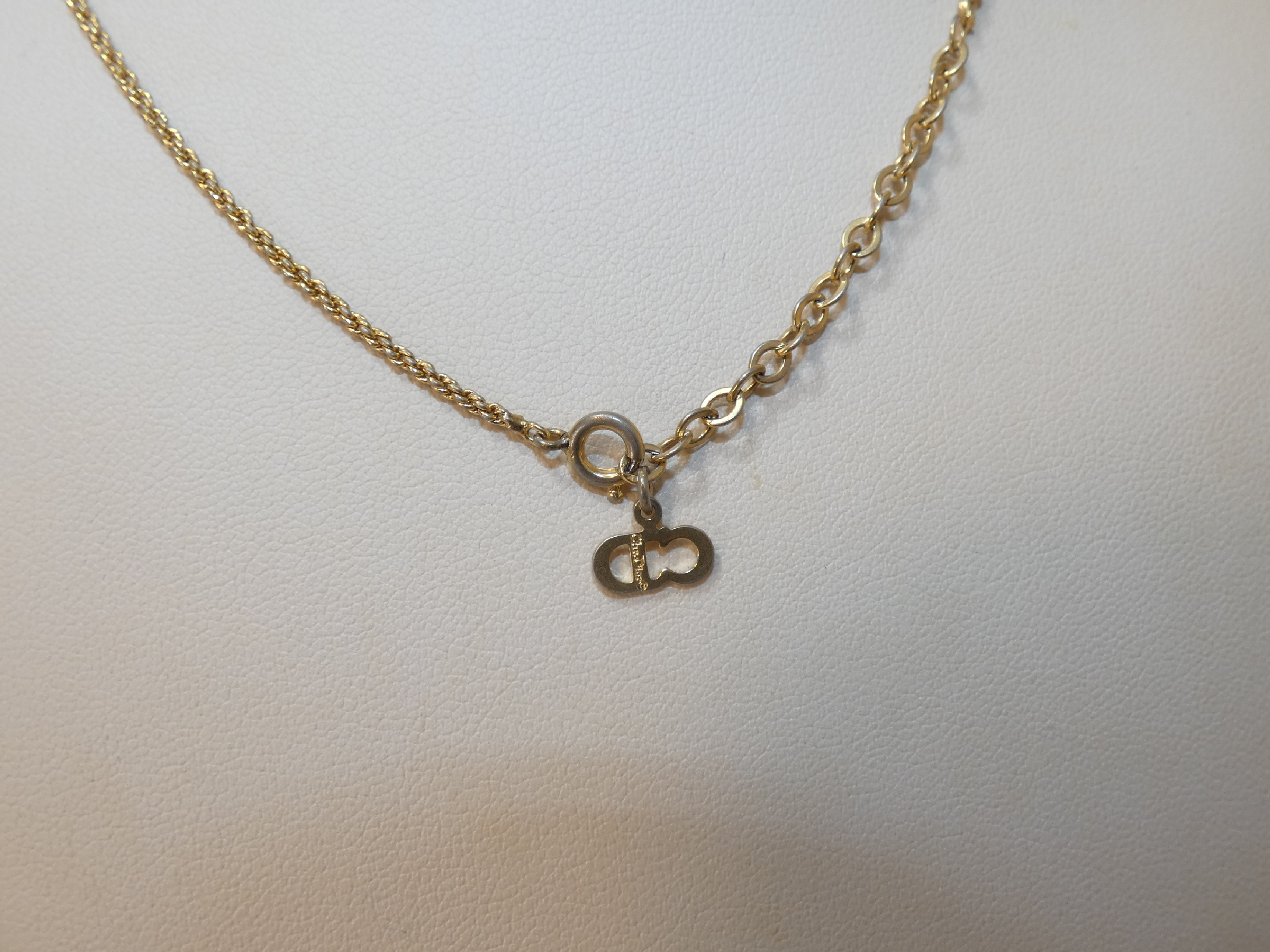 Logo Circle Necklace — view 3