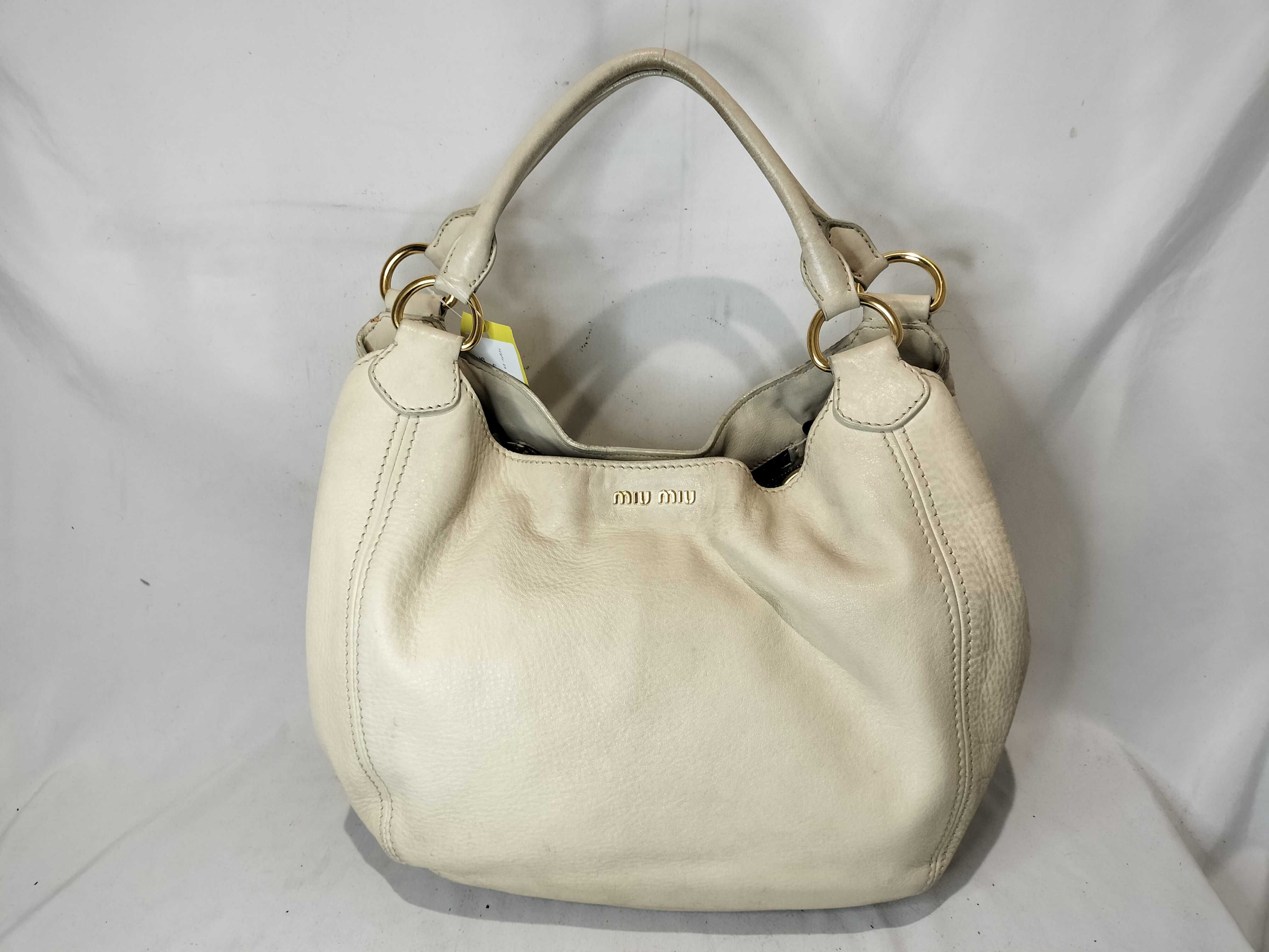 All-Leather Logo Handbag