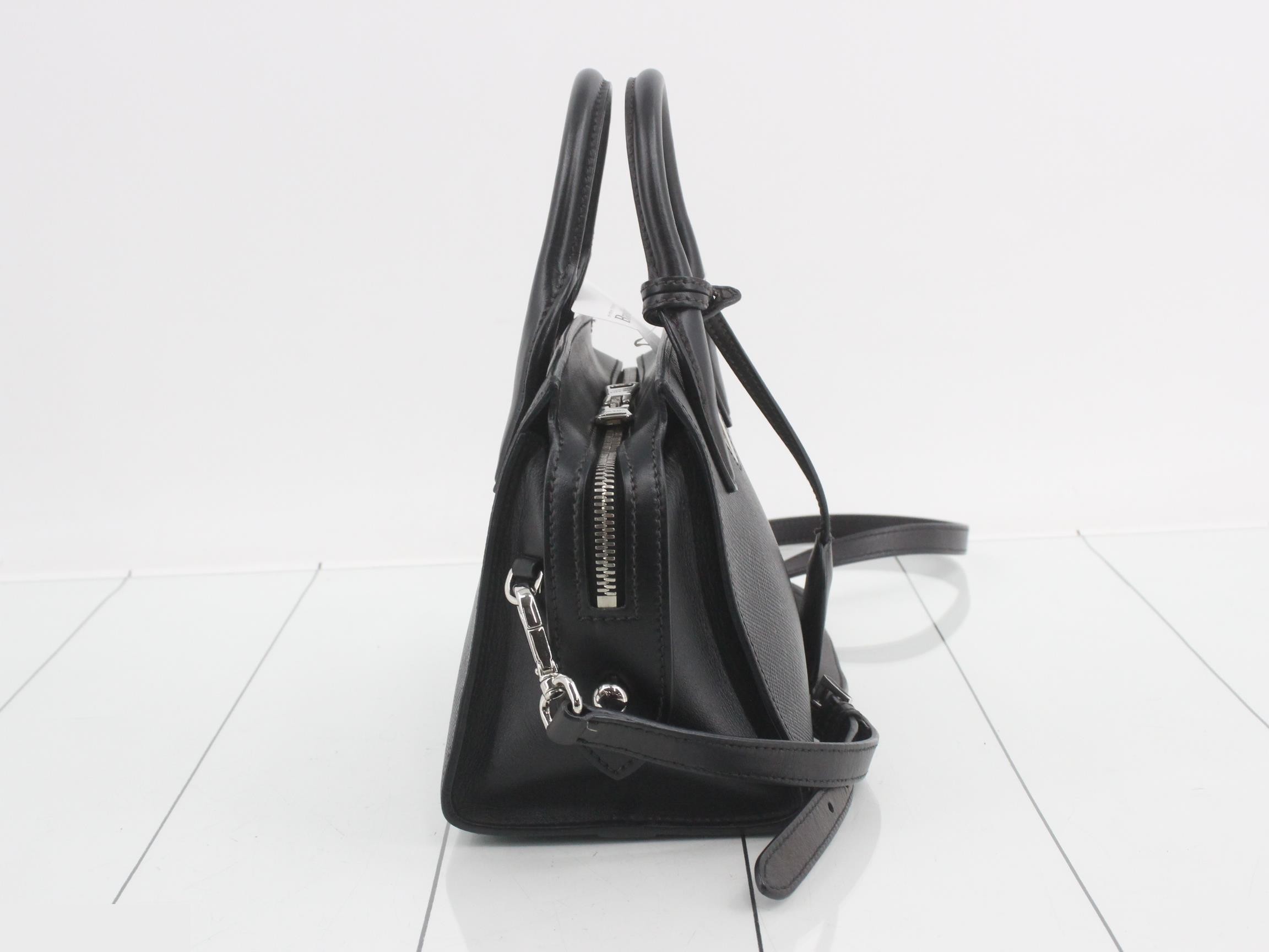 Saffiano 2-way bag with strap — view 4