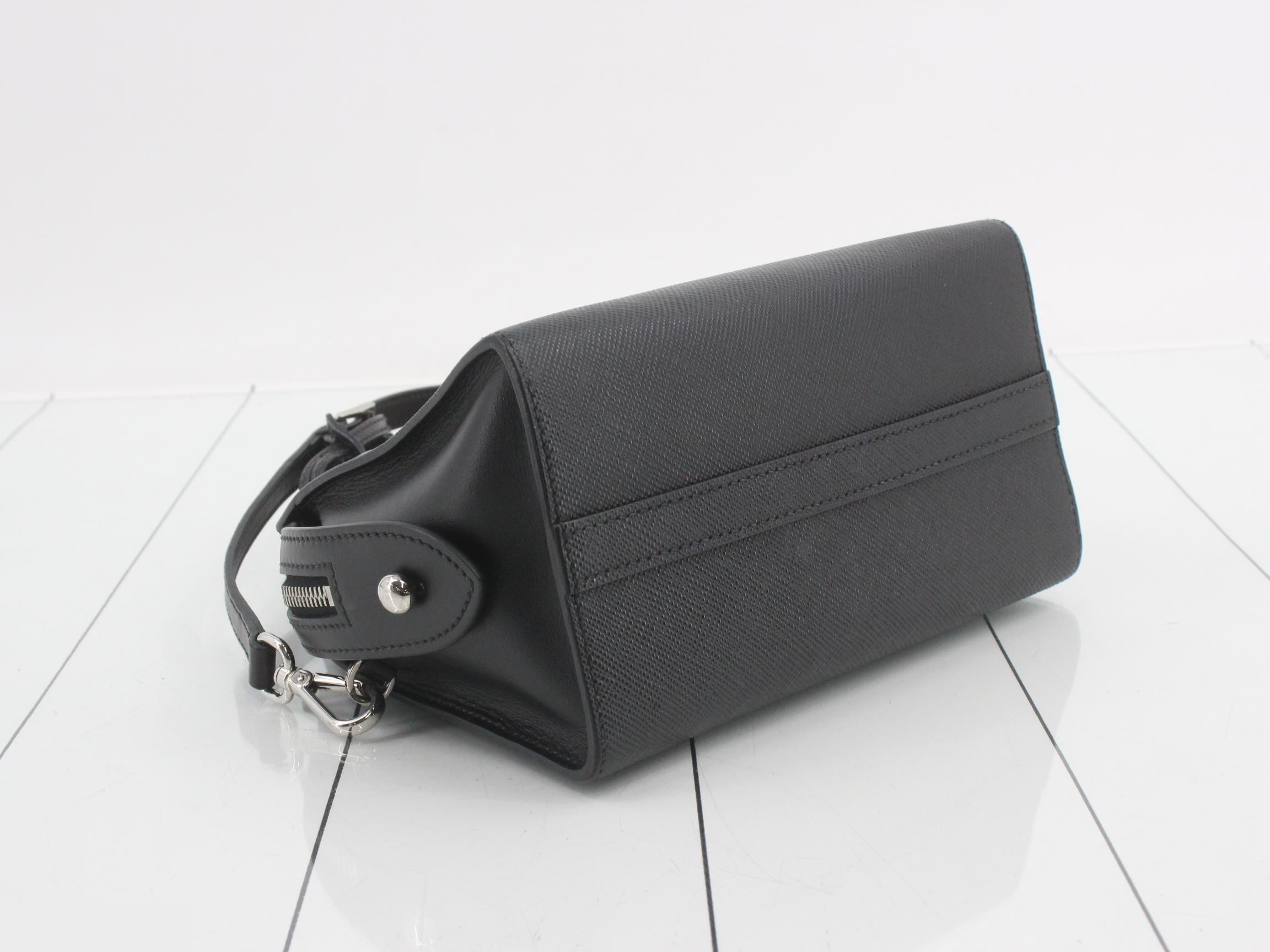 Saffiano 2-way bag with strap — view 5