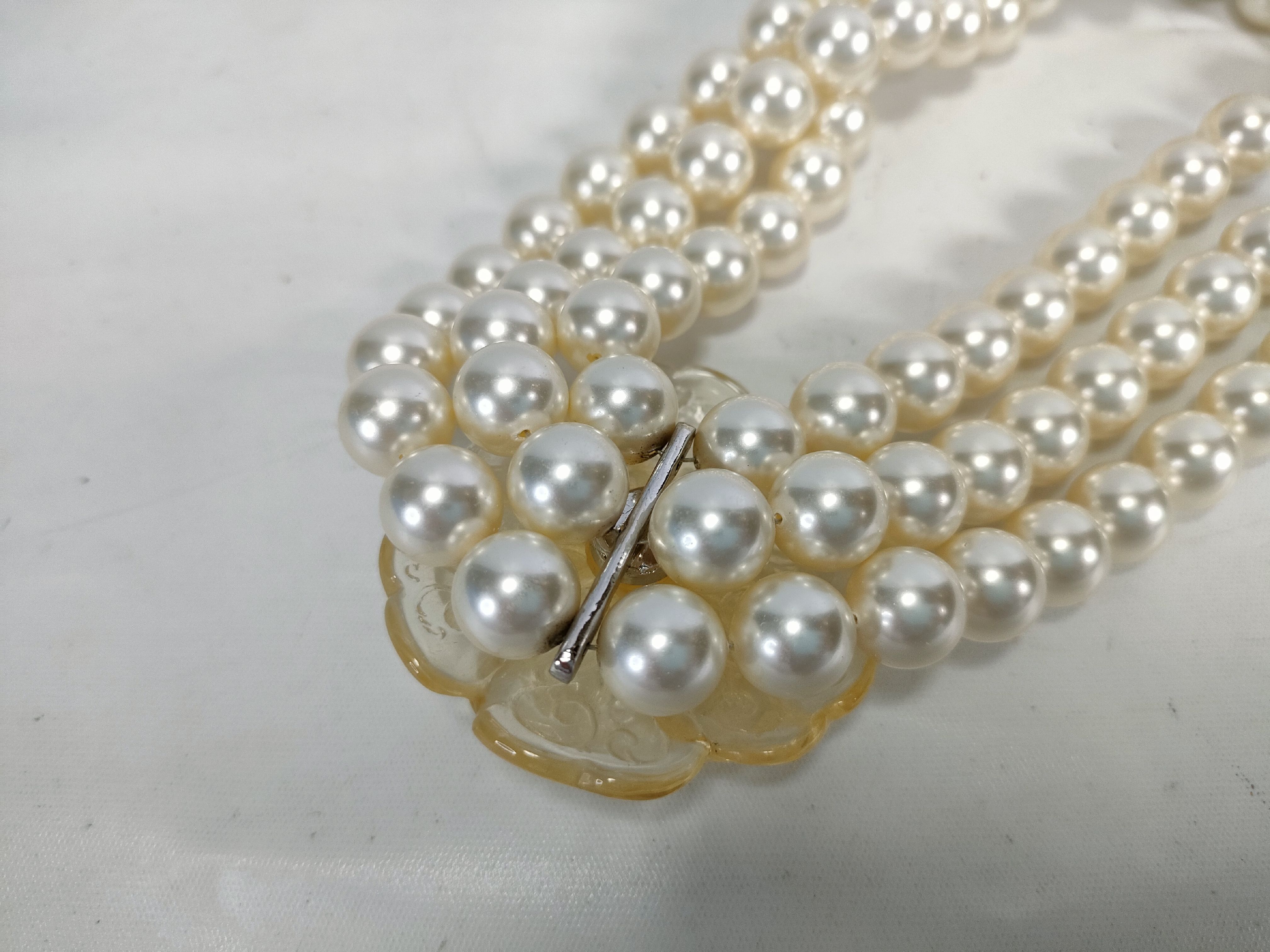 03P Camellia Pearl Necklace — view 2