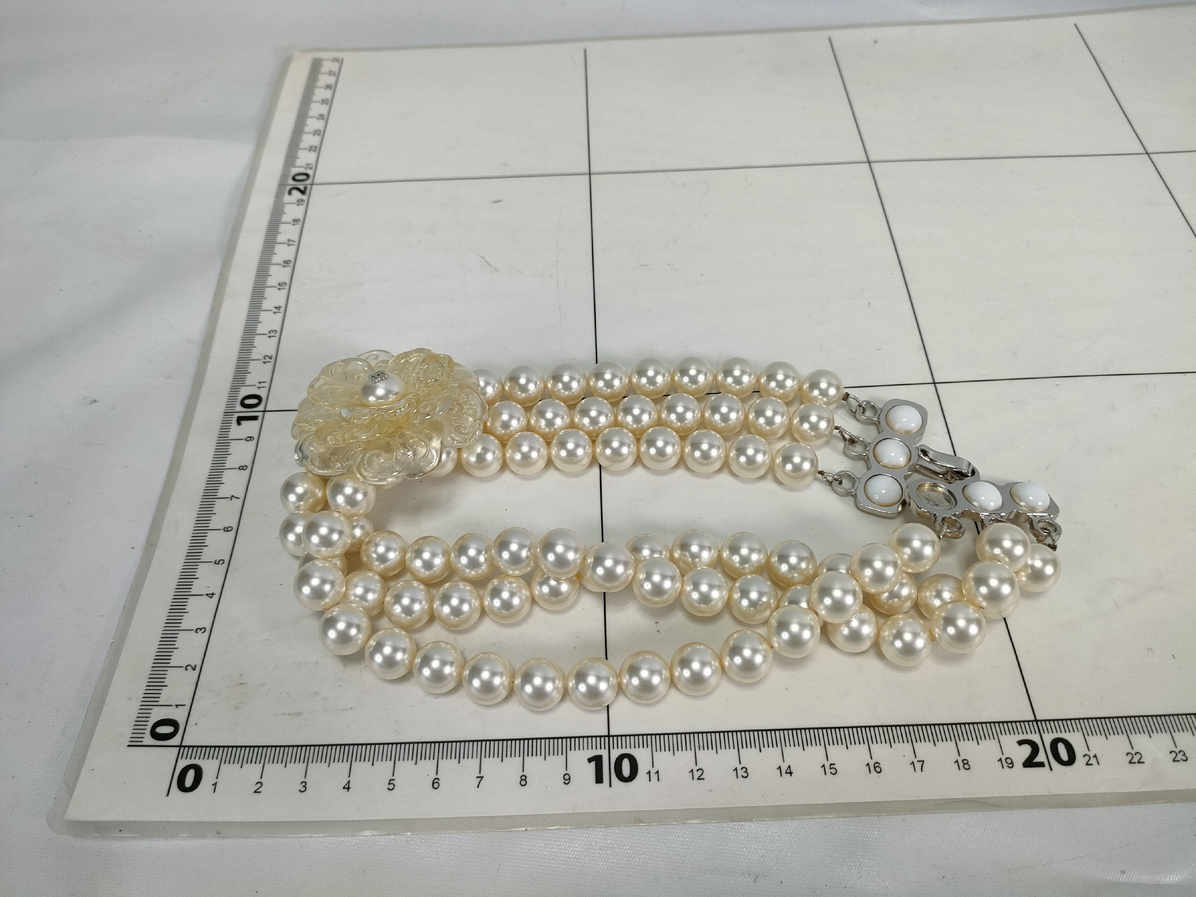 03P Camellia Pearl Necklace — view 5